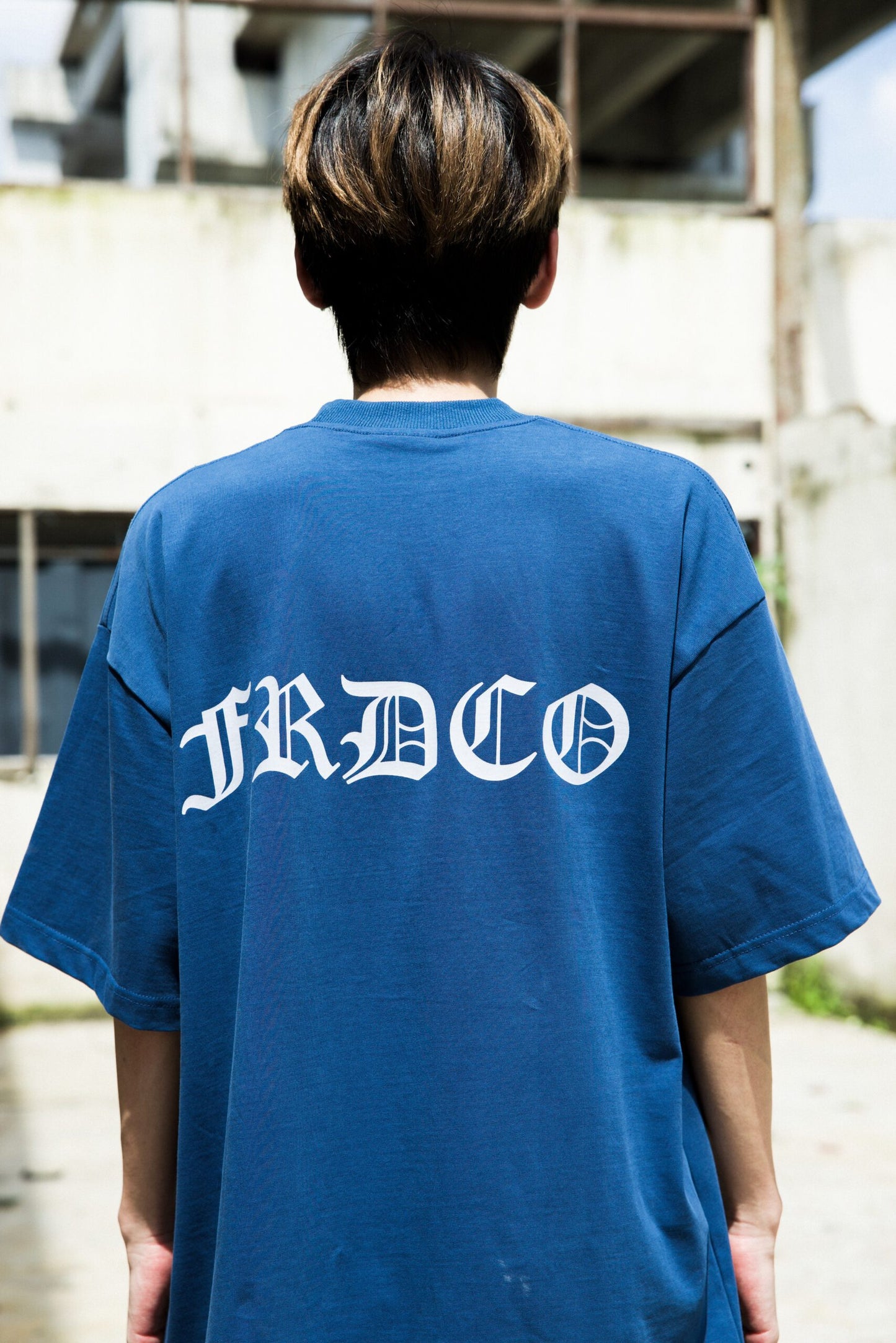 FRDCO : Snake EMP Graphic Tee Navy
