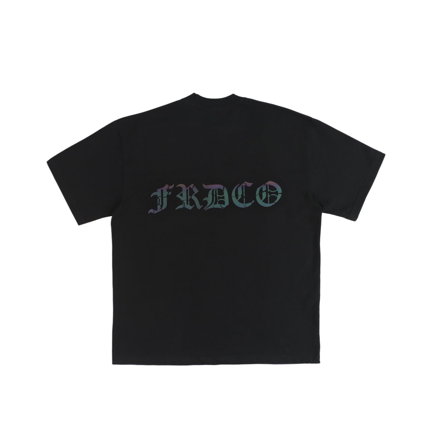 FRDCO : SS25 Rainbow Essential Tee Black
