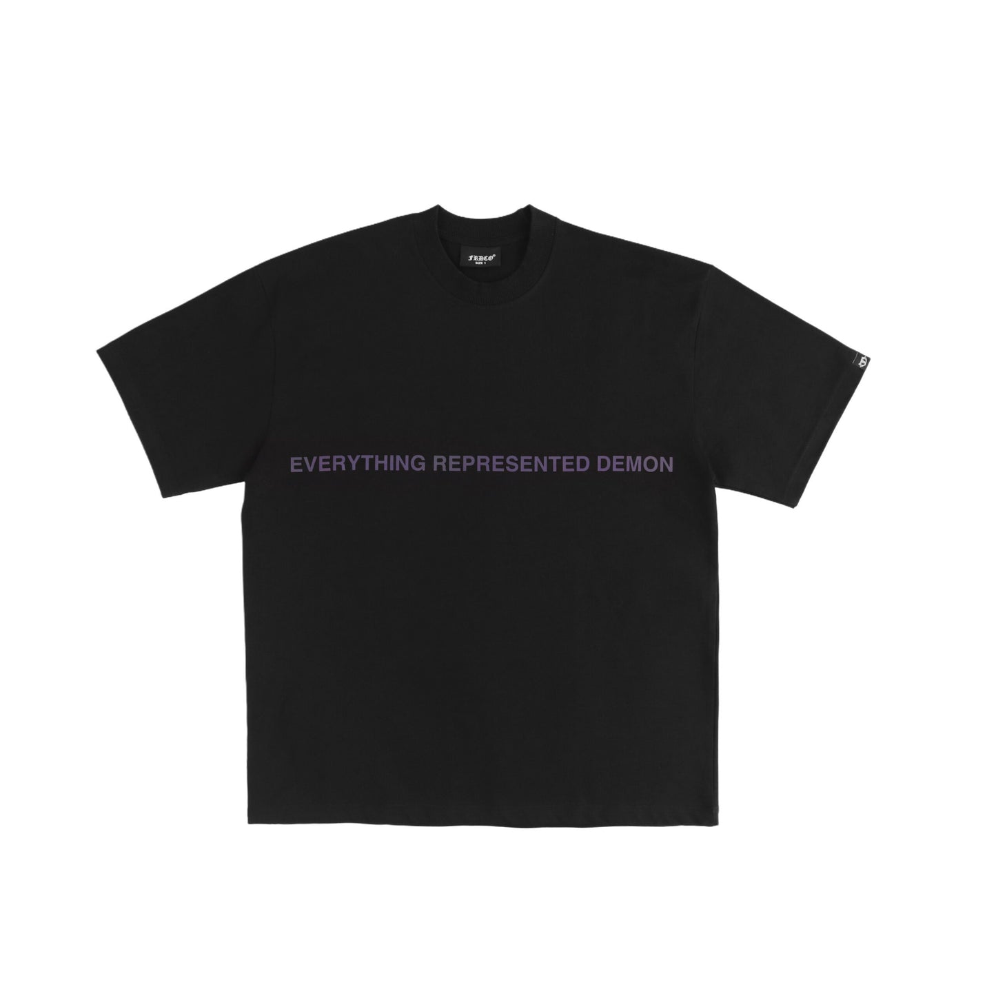 FRDCO : SS25 Rainbow Essential Tee Black