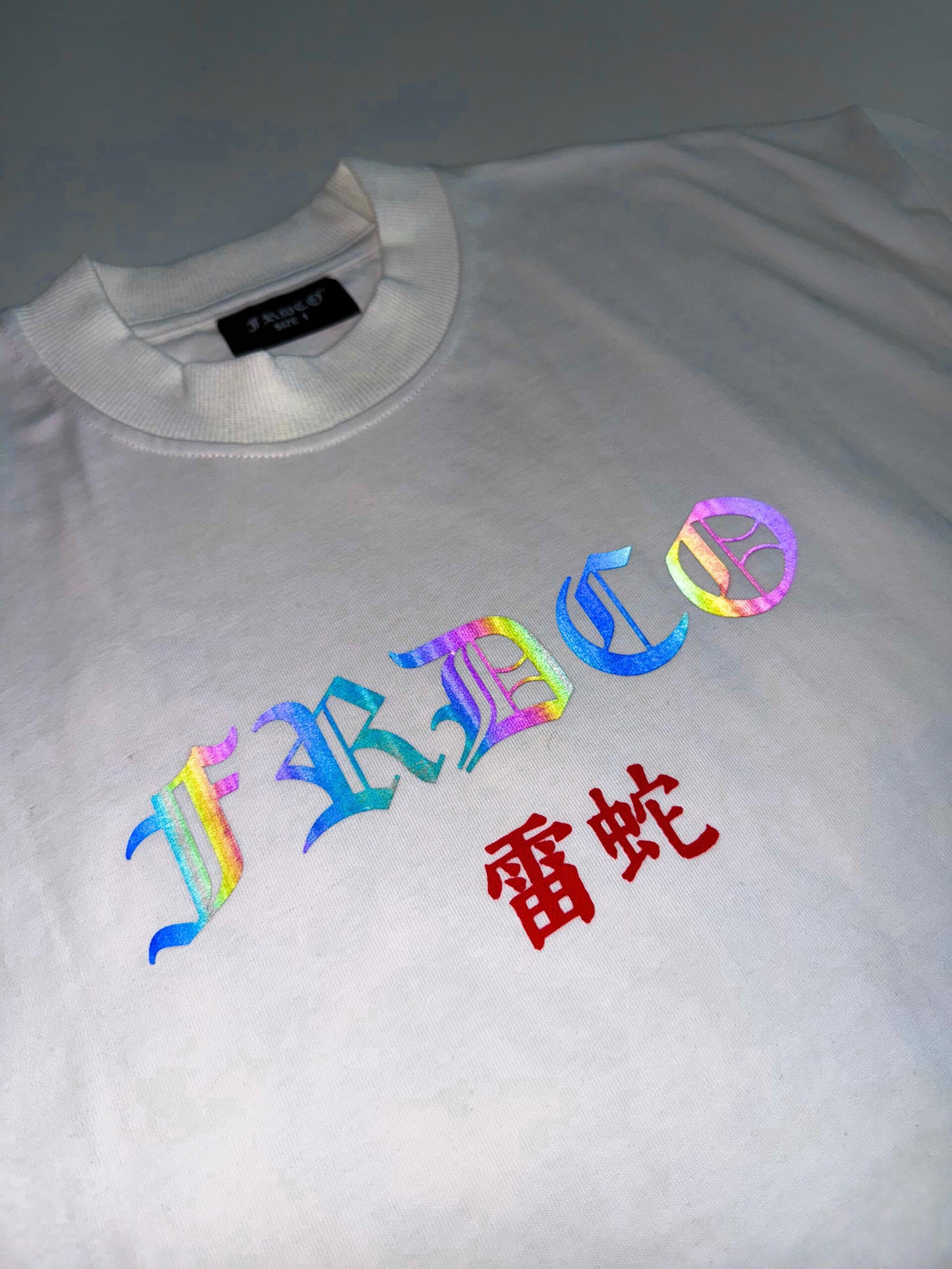 FRDCO : Razer Rainbow Snake Tee White