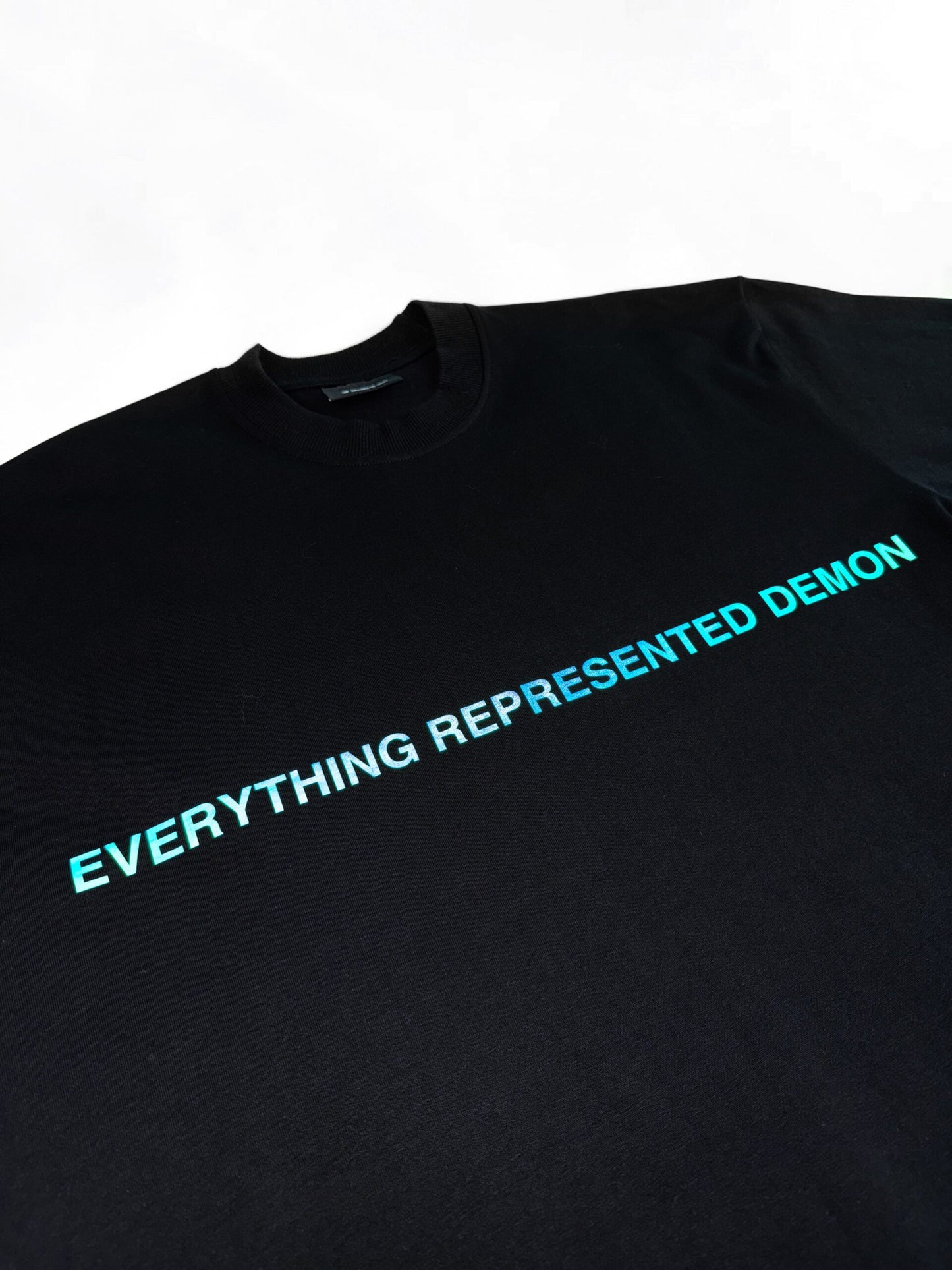FRDCO : SS25 Rainbow Essential Tee Black