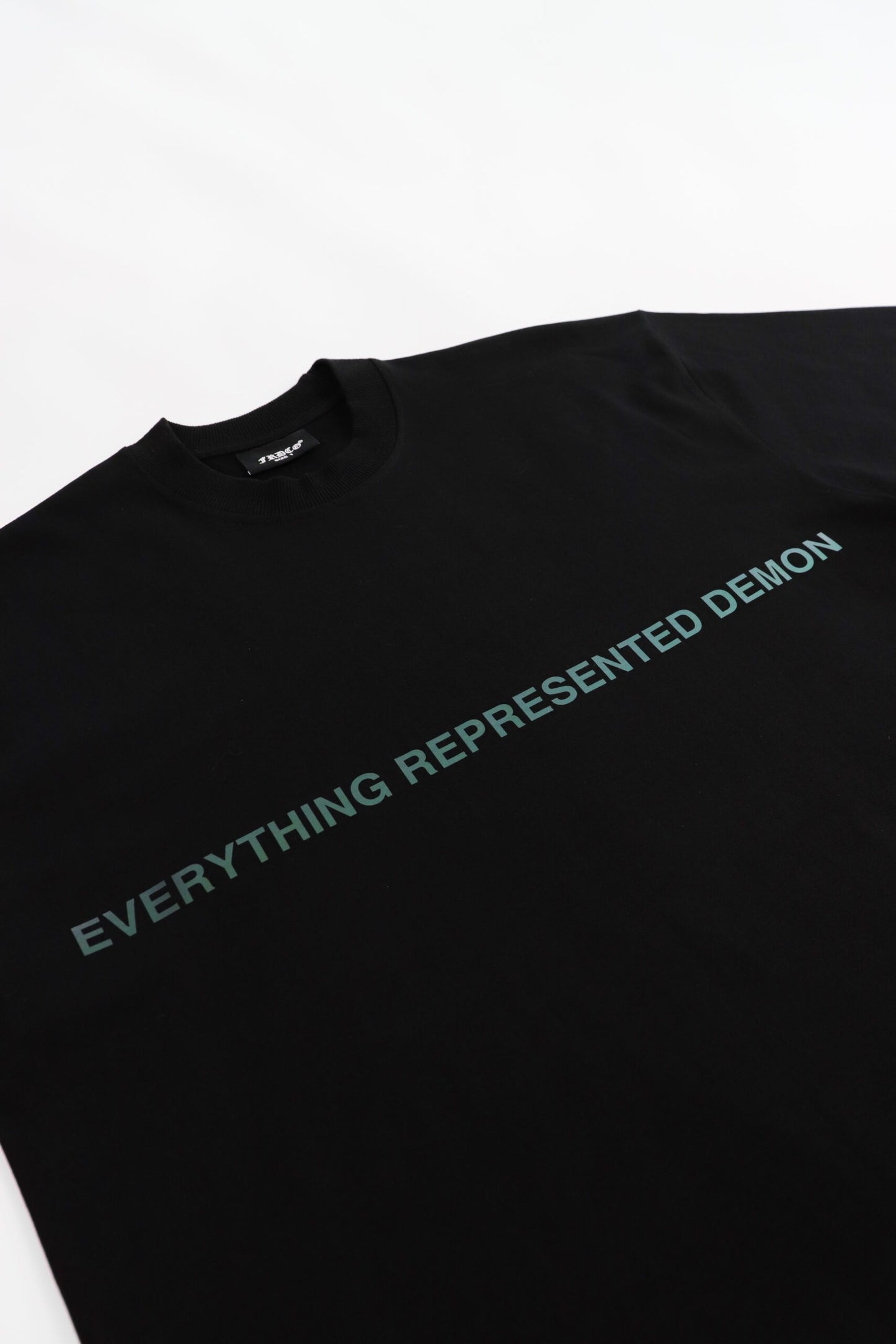 FRDCO : SS25 Rainbow Essential Tee Black