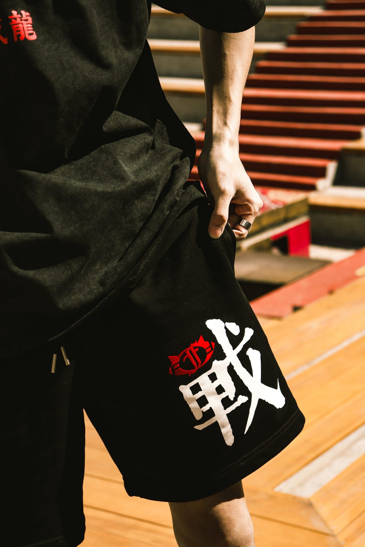 FRDCO : Warrior Logo Pants Black