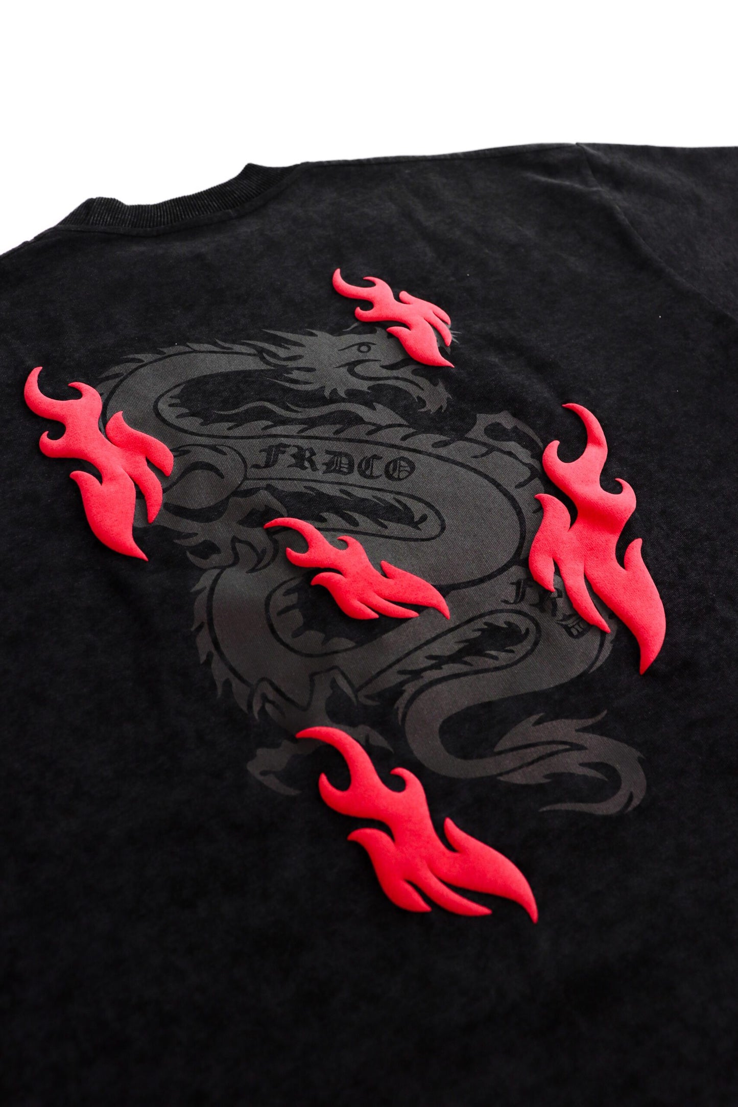 FRDCO : Battle Dragon Washed Tee Black