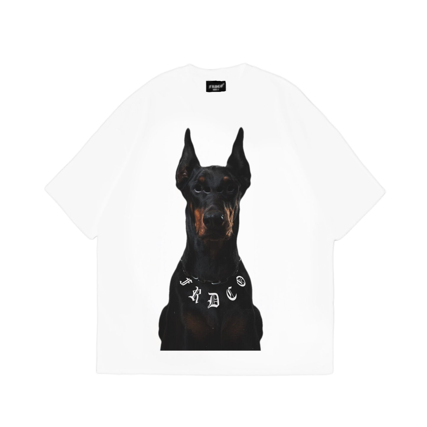 FRDCO : Dog Head Logo Tee White