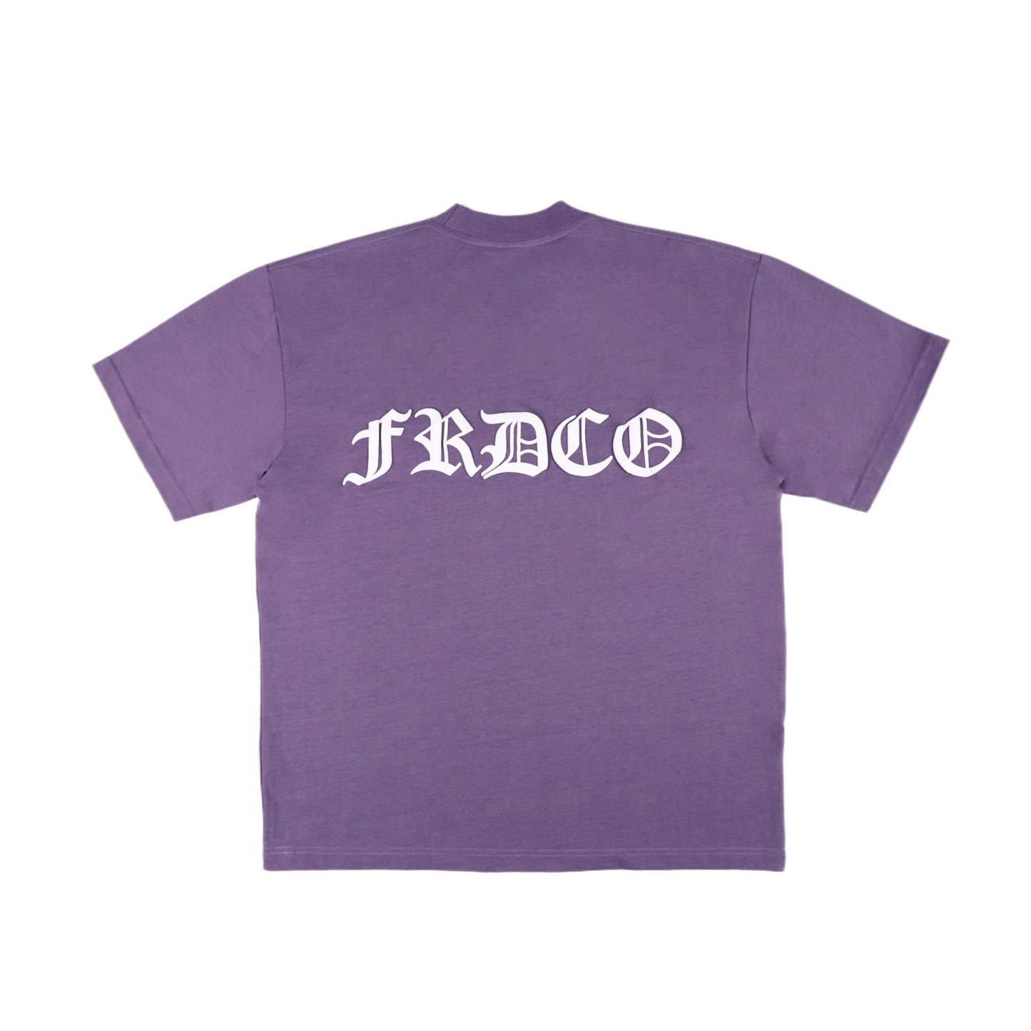 FRDCO : SS24 Embossed Logo Dark Tee Purple