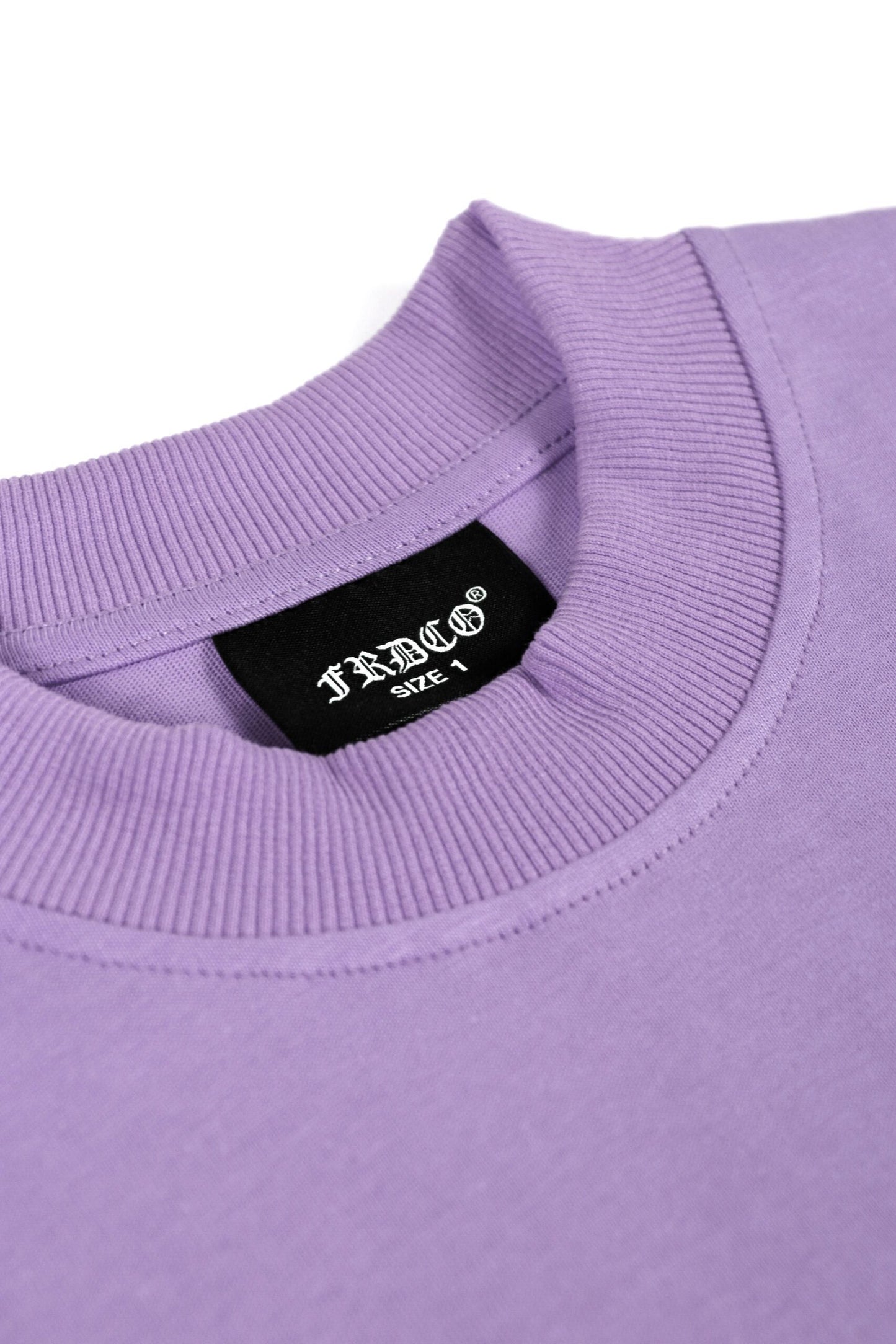 FRDCO : SS24 Embossed Logo Dark Tee Purple