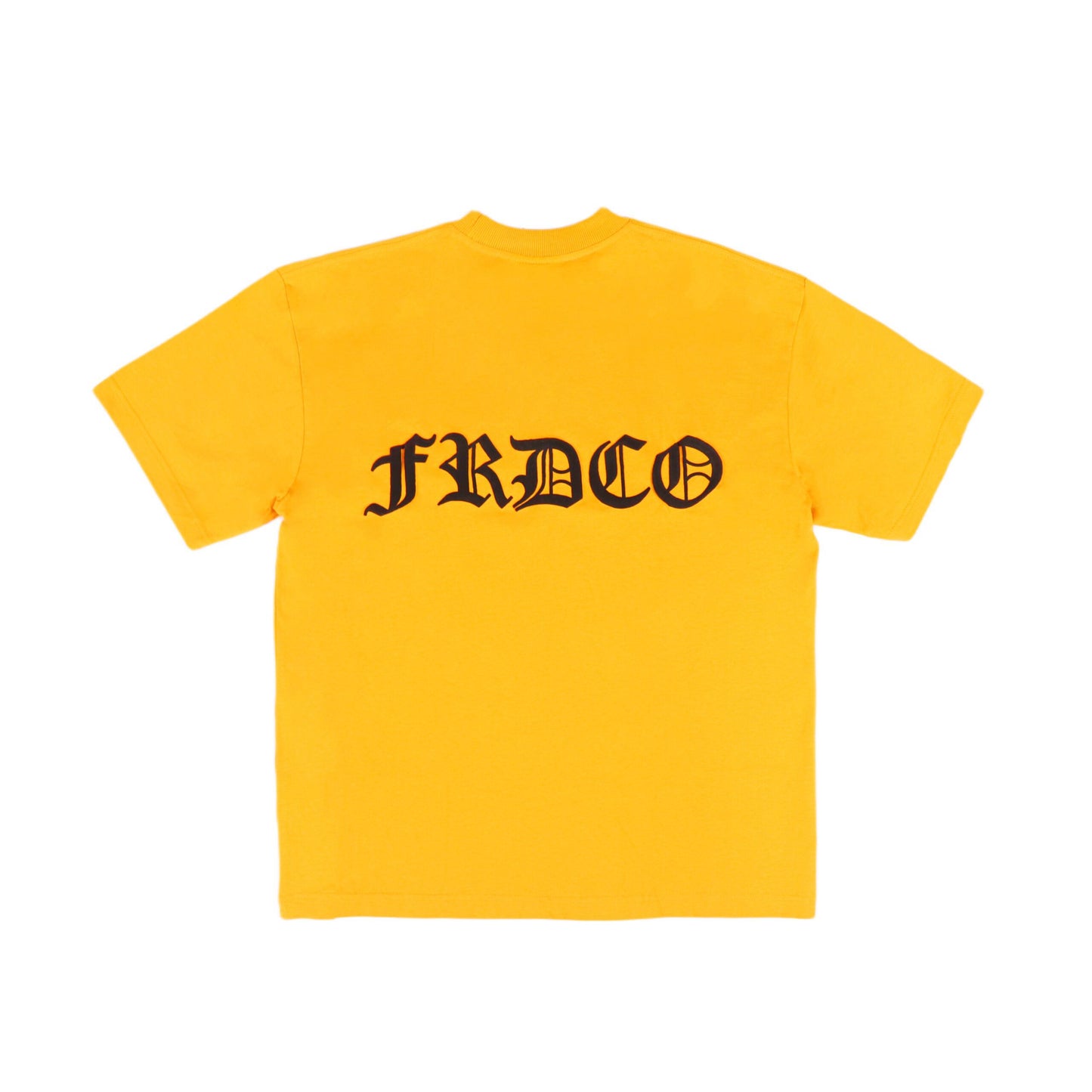 FRDCO : SS24 Embossed Logo Tee Orange