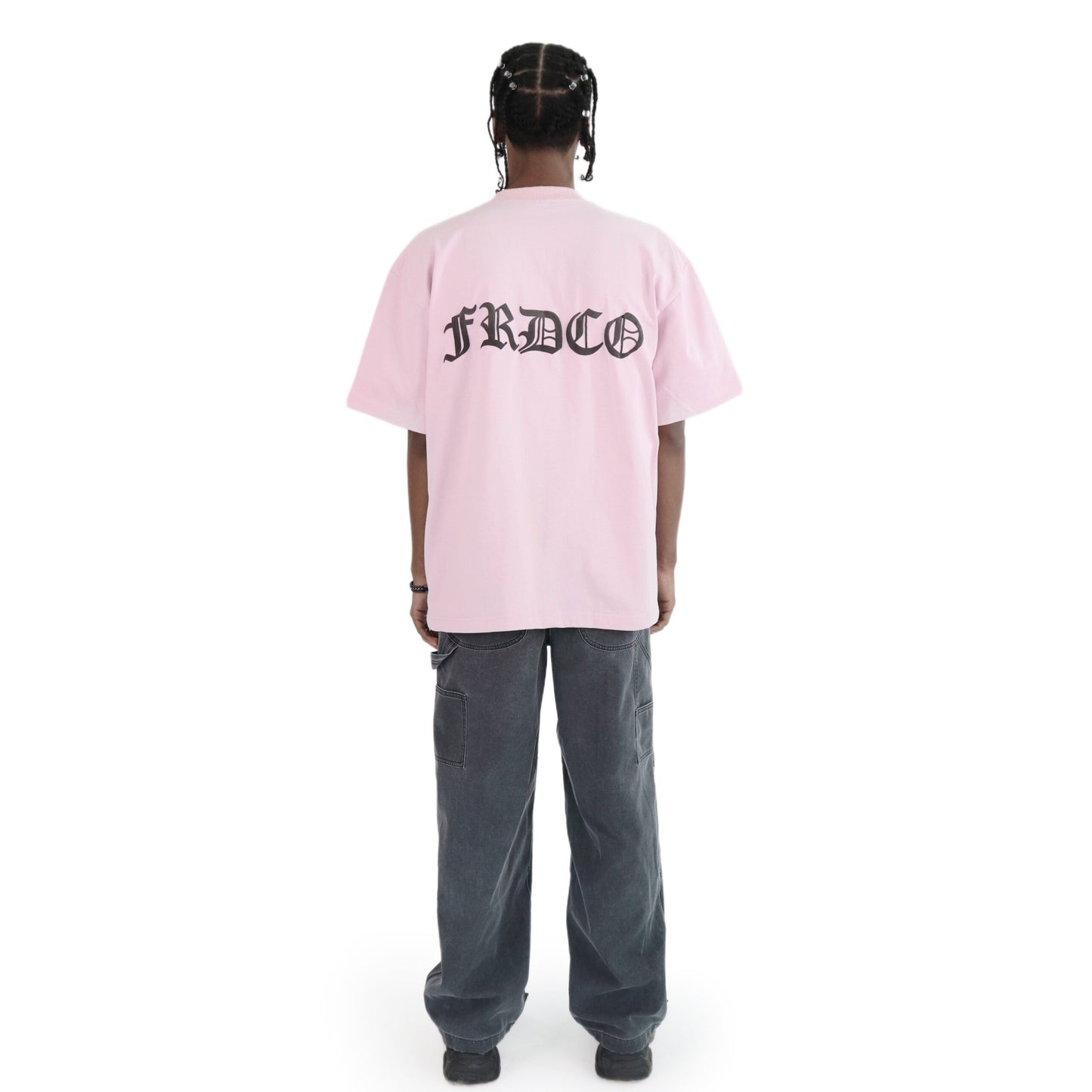 FRDCO : SS24 Embossed Logo Tee Plum