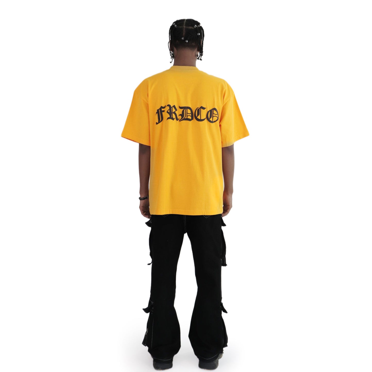 FRDCO : SS24 Embossed Logo Tee Orange