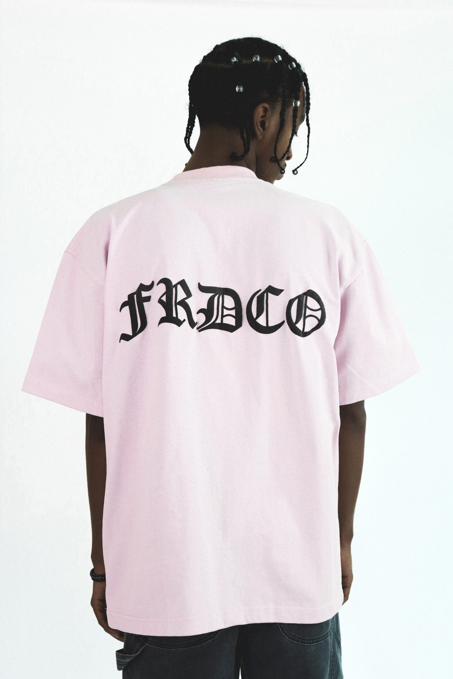 FRDCO : SS24 Embossed Logo Tee Plum