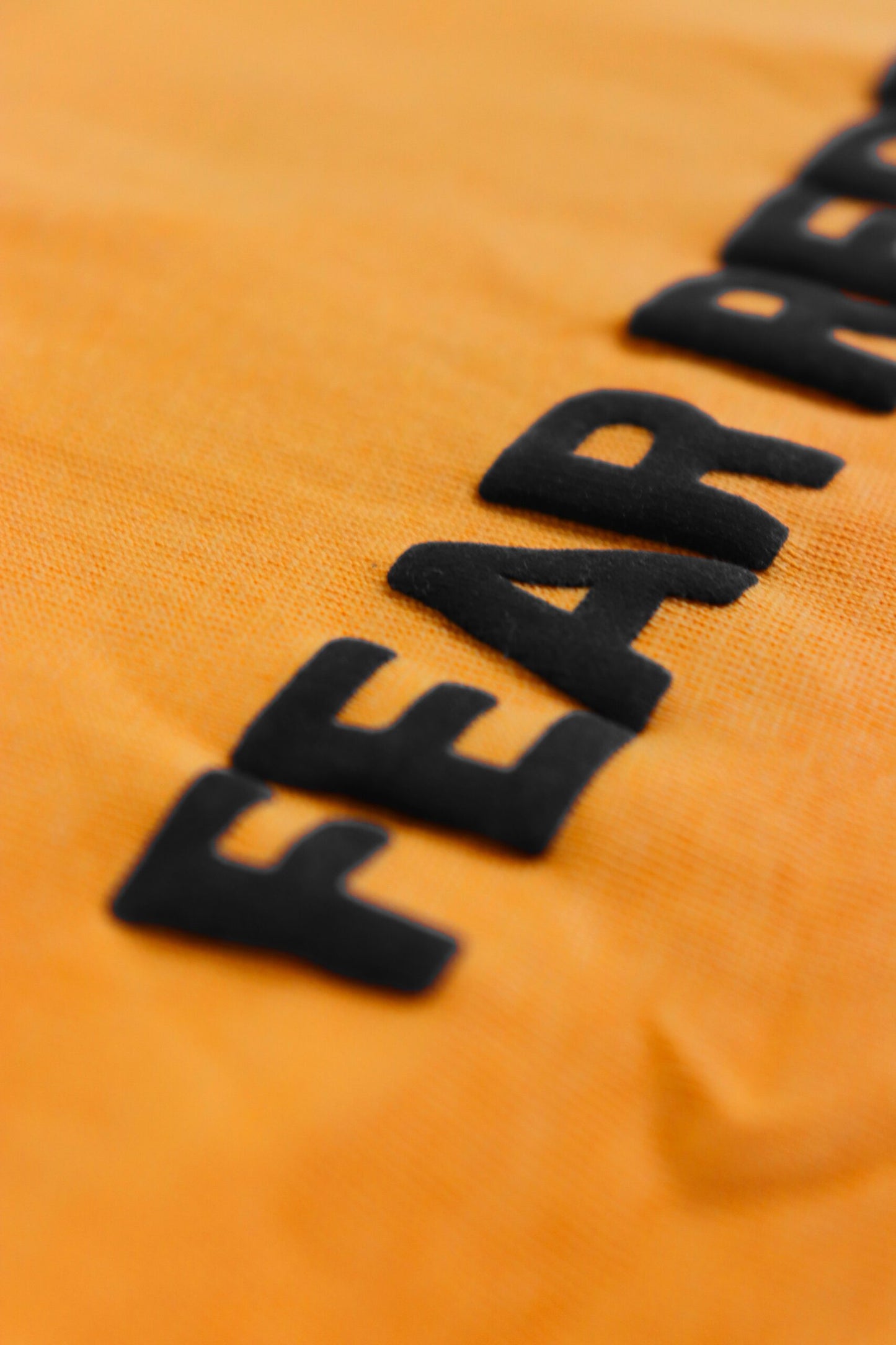 FRDCO : SS24 Embossed Logo Tee Orange