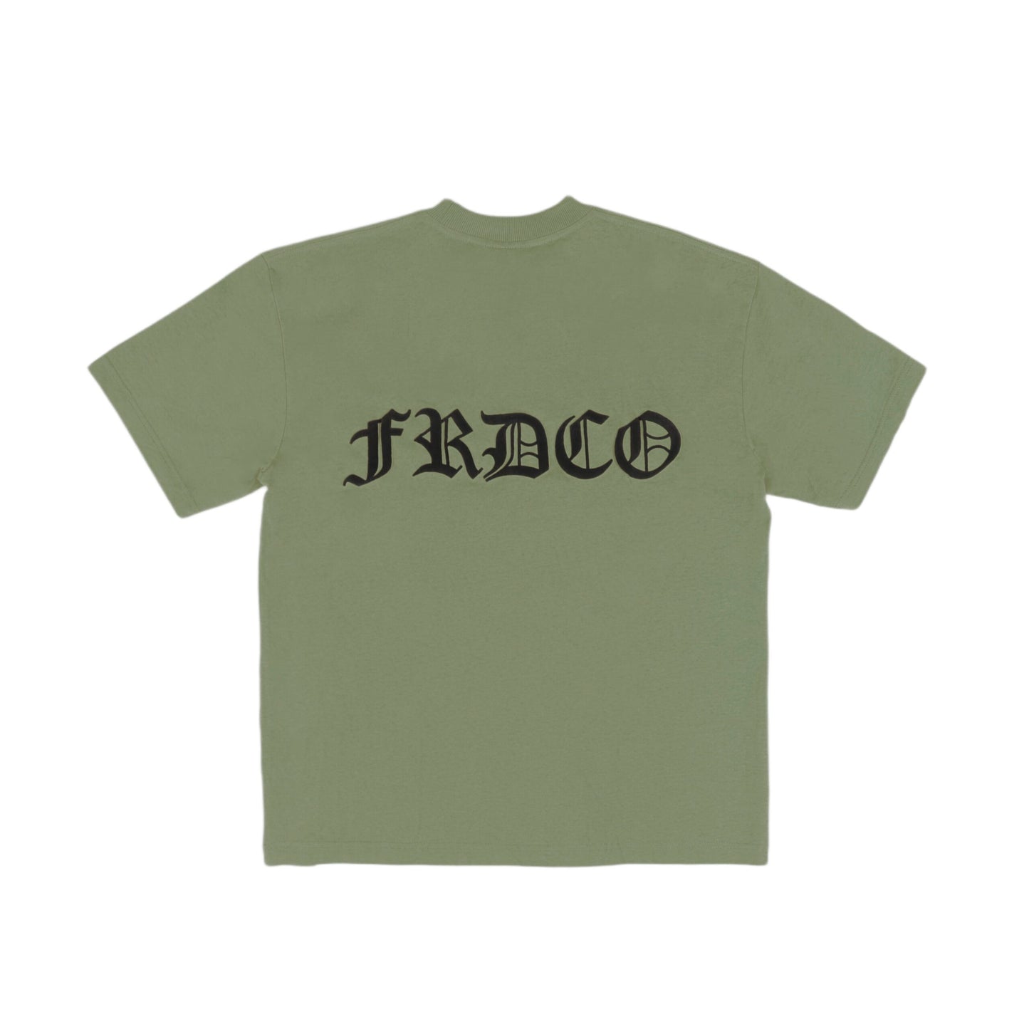 FRDCO : SS24 Embossed Logo Tee Army