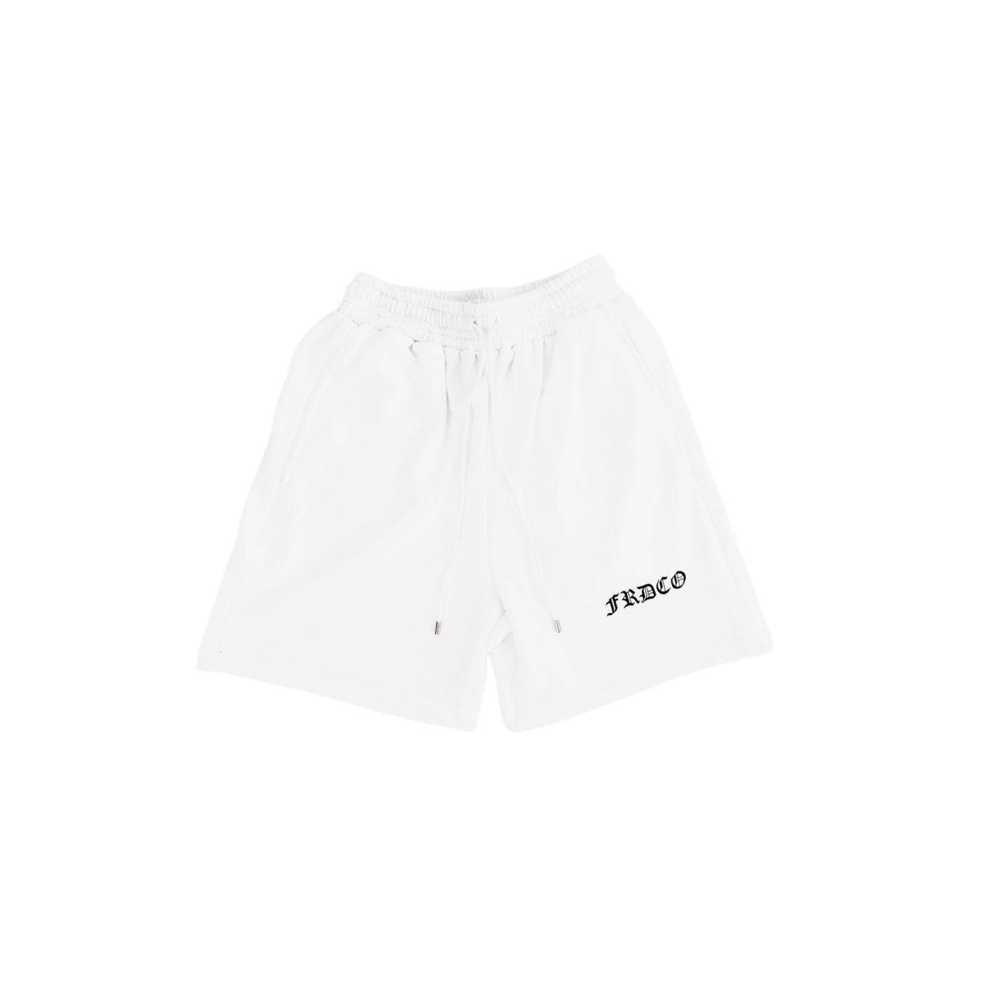 FRDCO : Essential Stoned Logo Pants White
