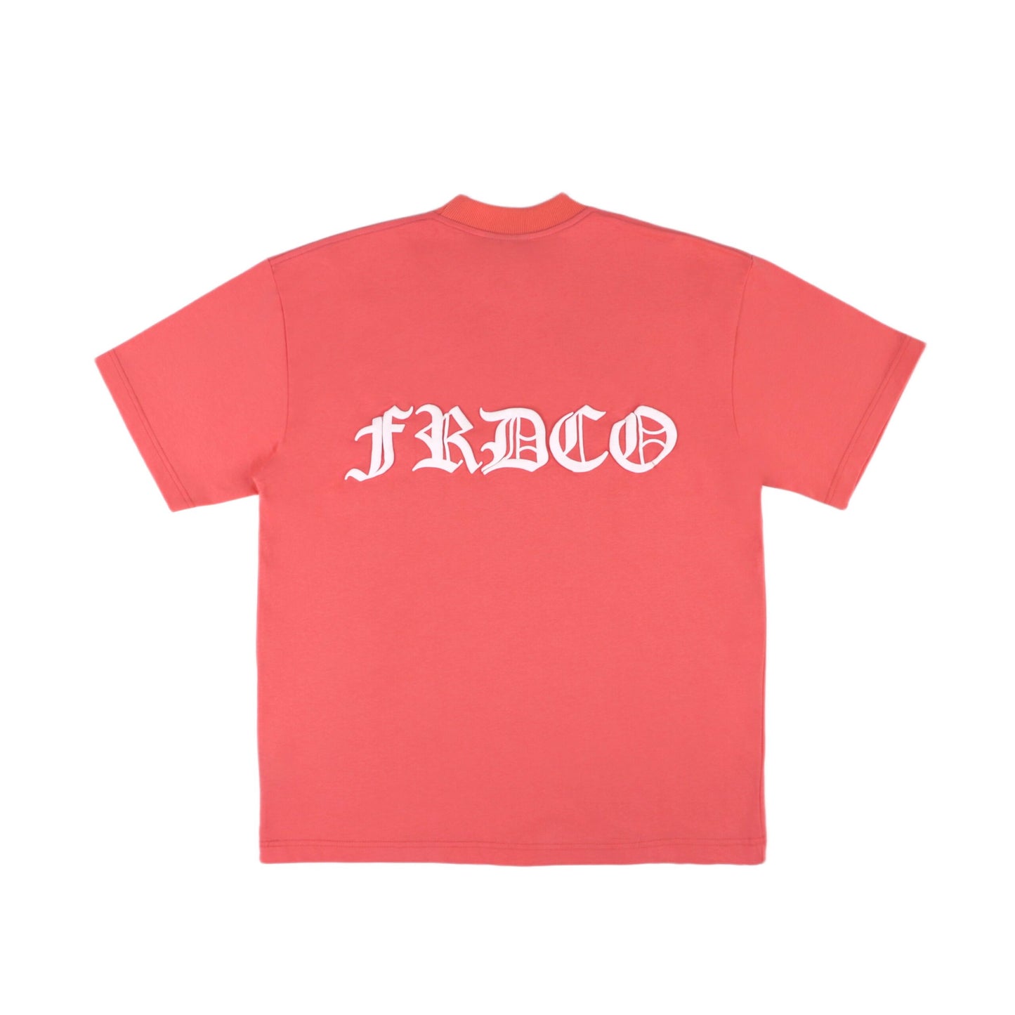 FRDCO : SS24 Embossed Logo Tee Tomato