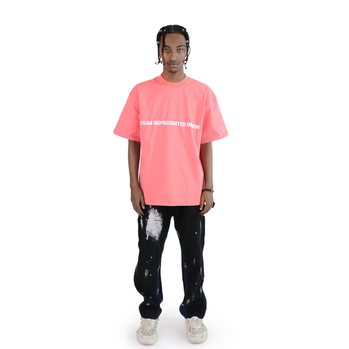 FRDCO : SS24 Embossed Logo Tee Tomato