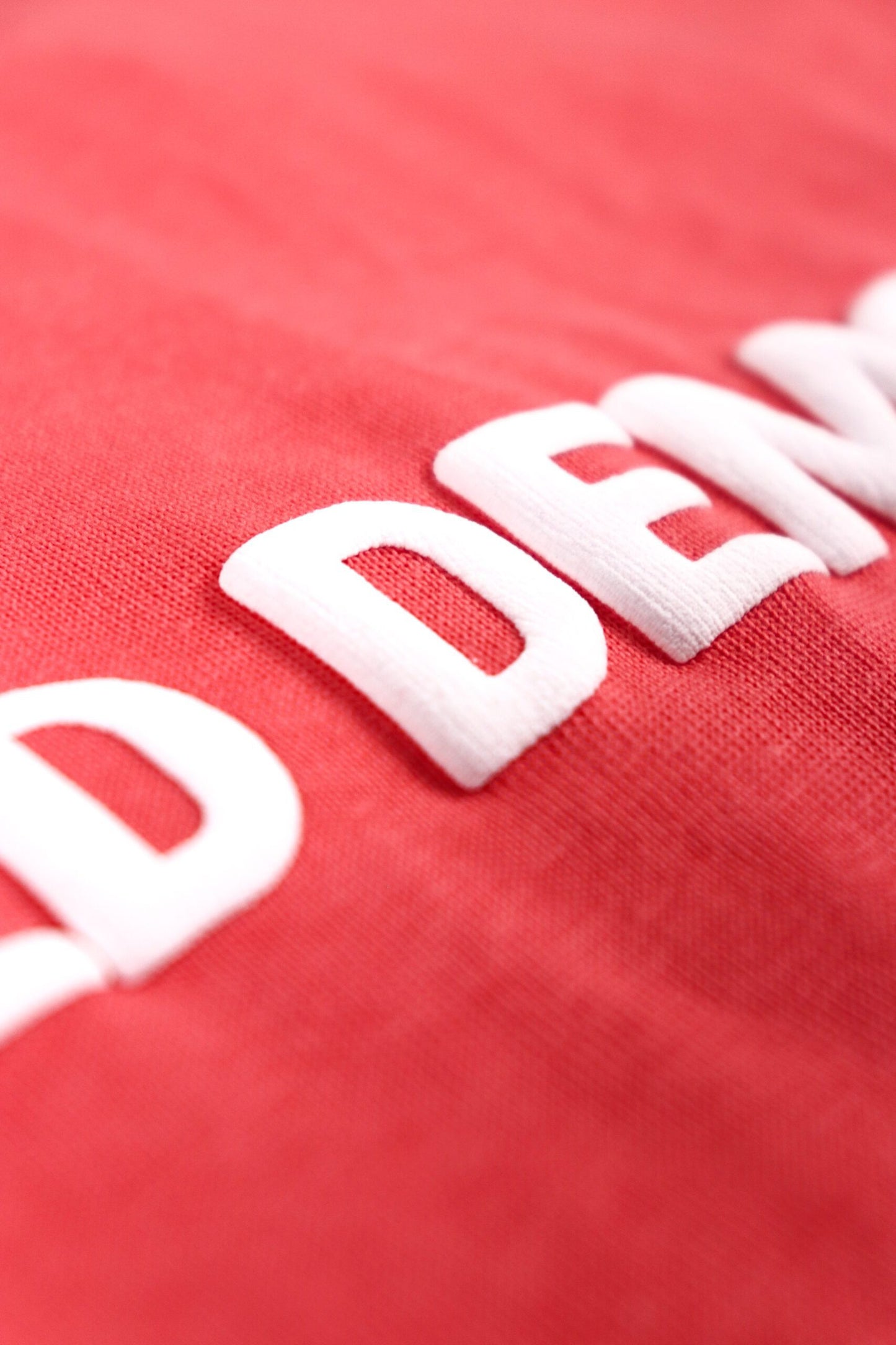 FRDCO : SS24 Embossed Logo Tee Tomato