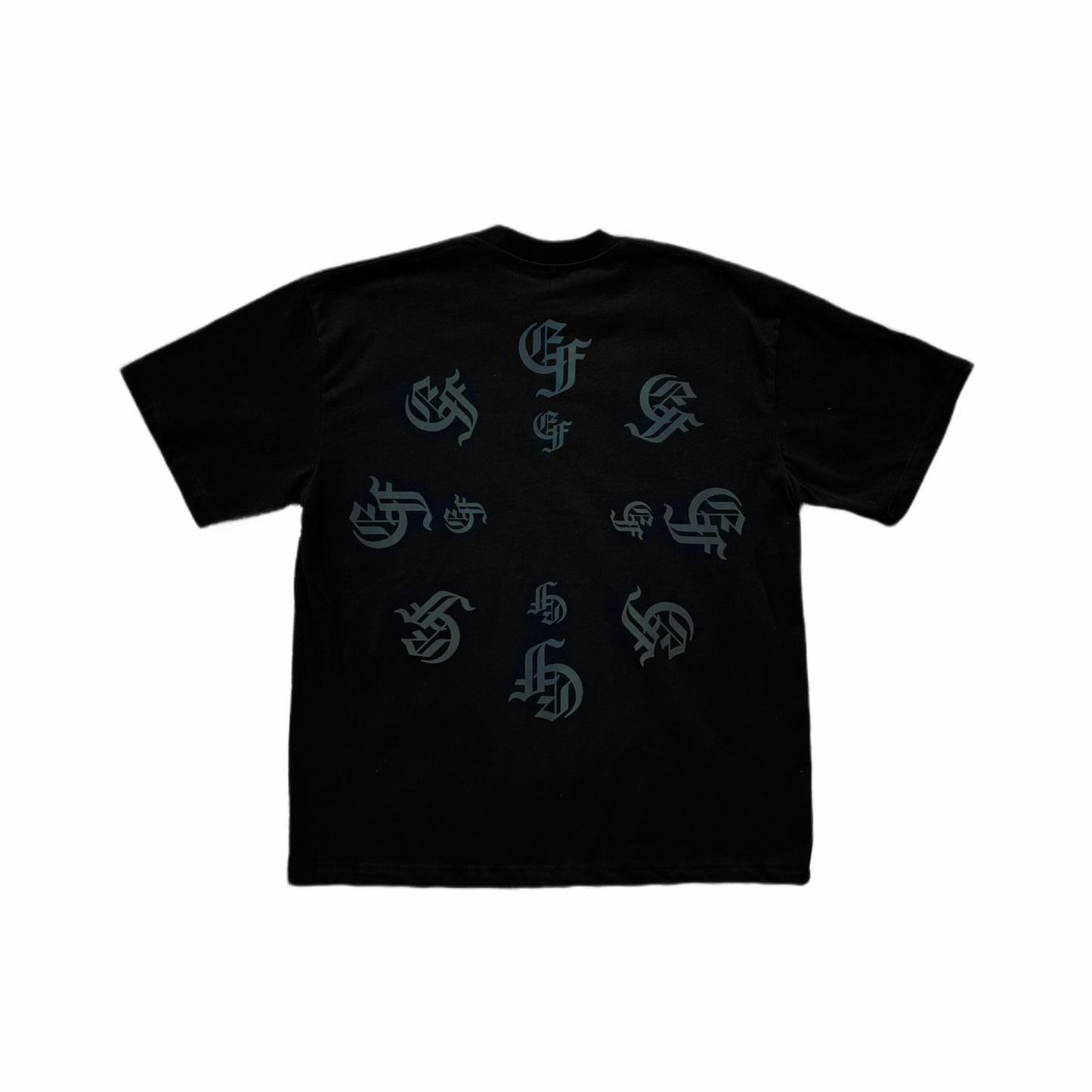 FRDCO x ETREND : EF Rainbow Reflective Tee Black