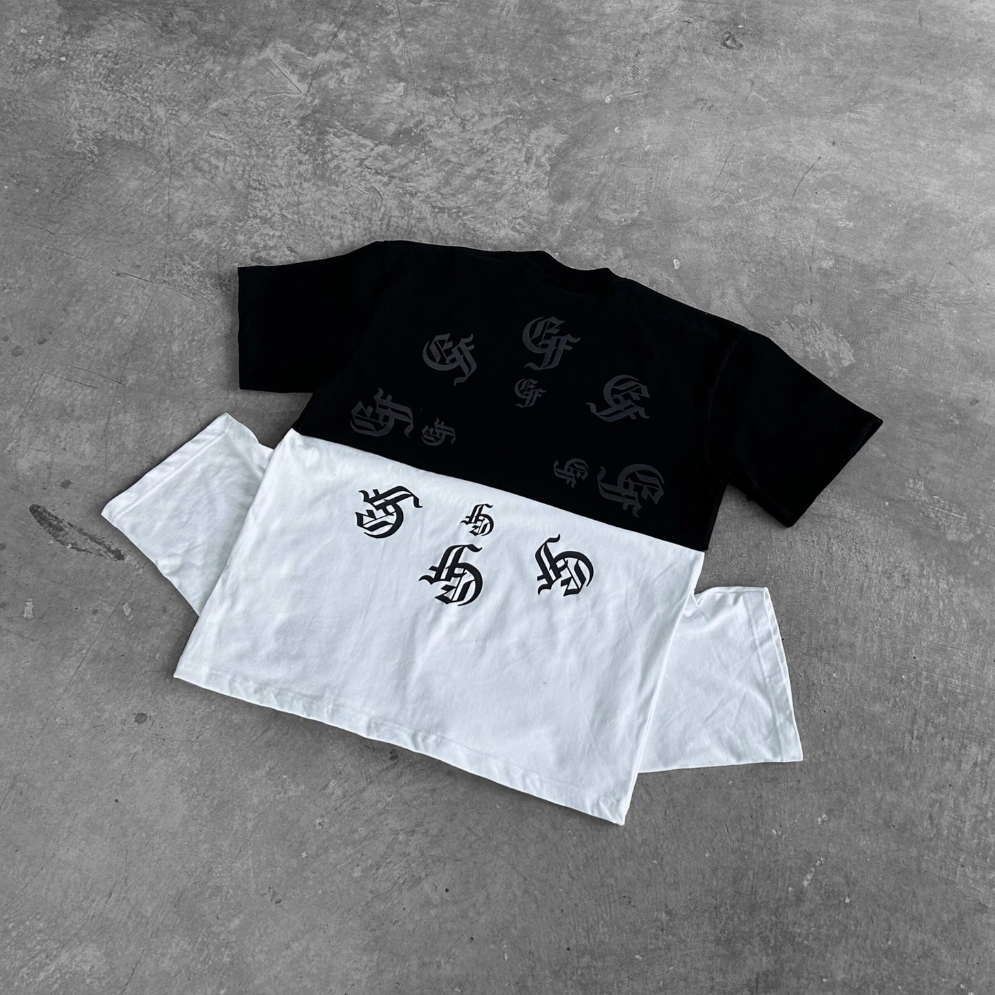 FRDCO x ETREND : EF Rainbow Reflective Tee Black