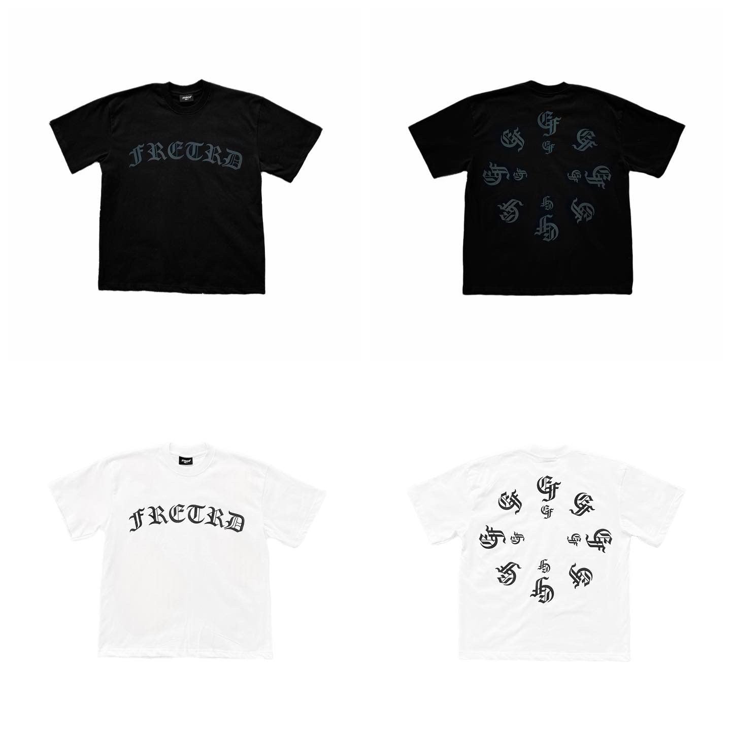FRDCO x ETREND : EF Rainbow Reflective Tee Black