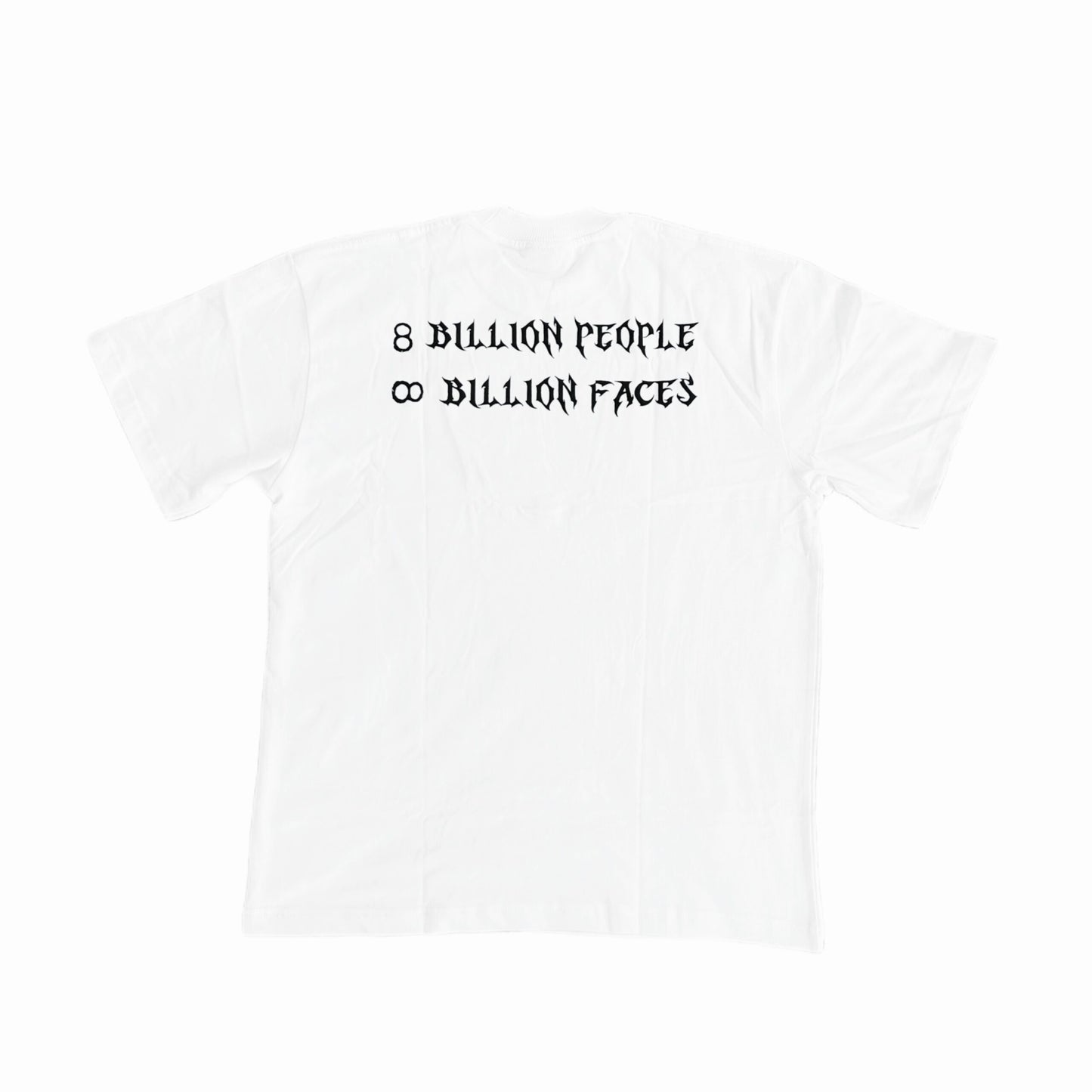 Futurekind : S23 Two Face Logo Tee White
