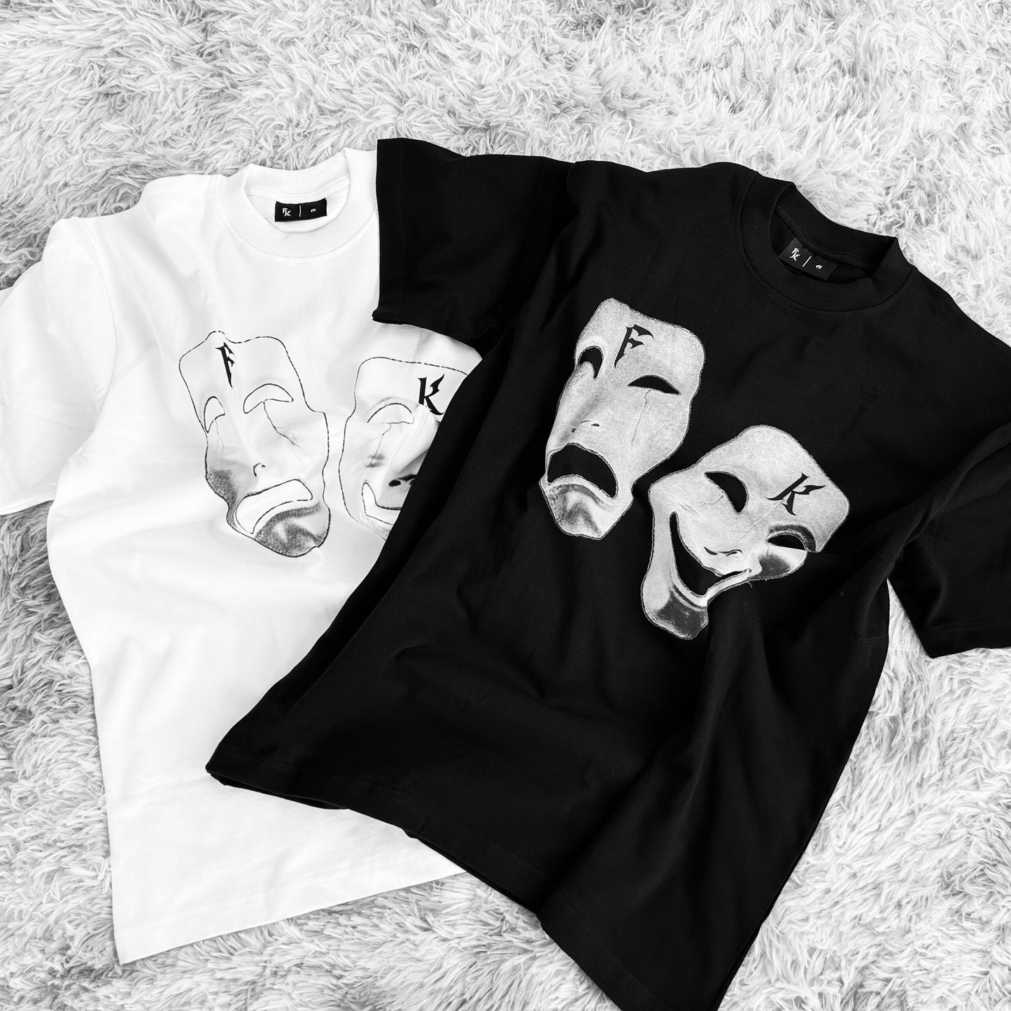 Futurekind : S23 Two Face Logo Tee Black
