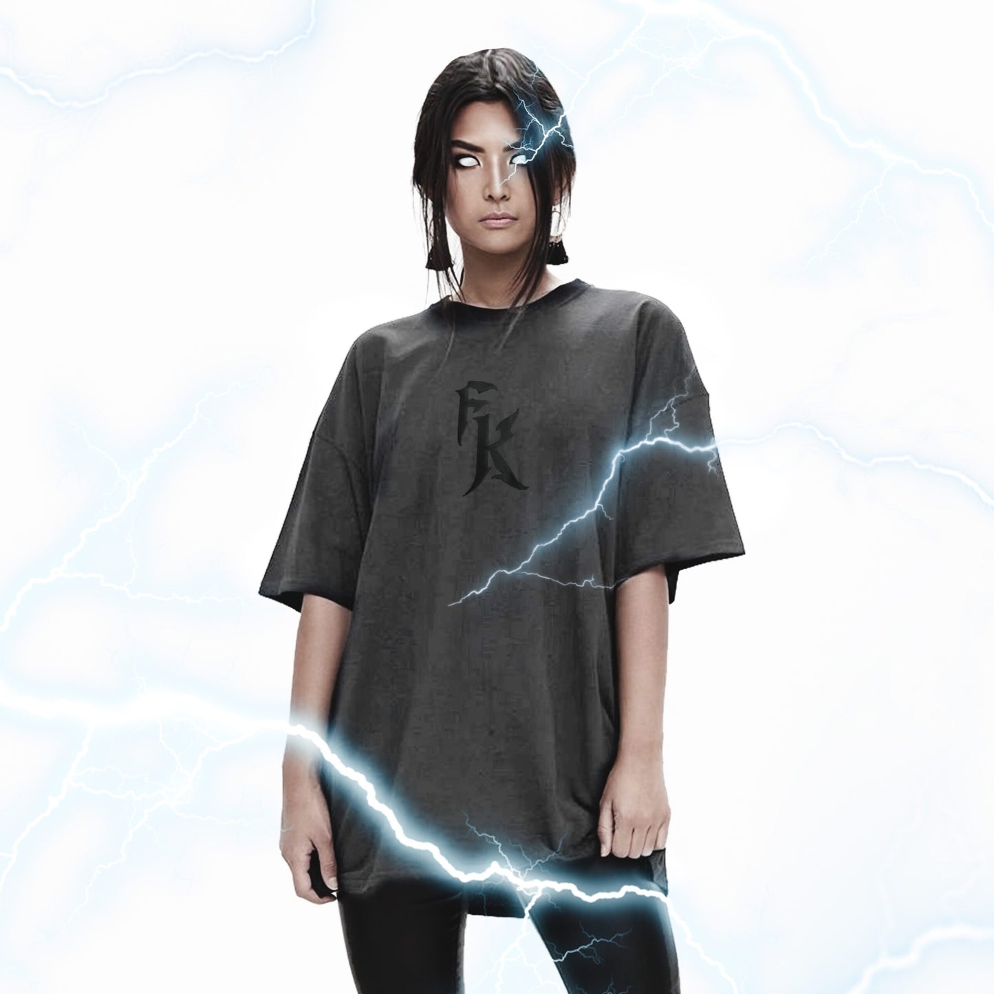 Futurekind : S23 Signature Logo Tee Grey