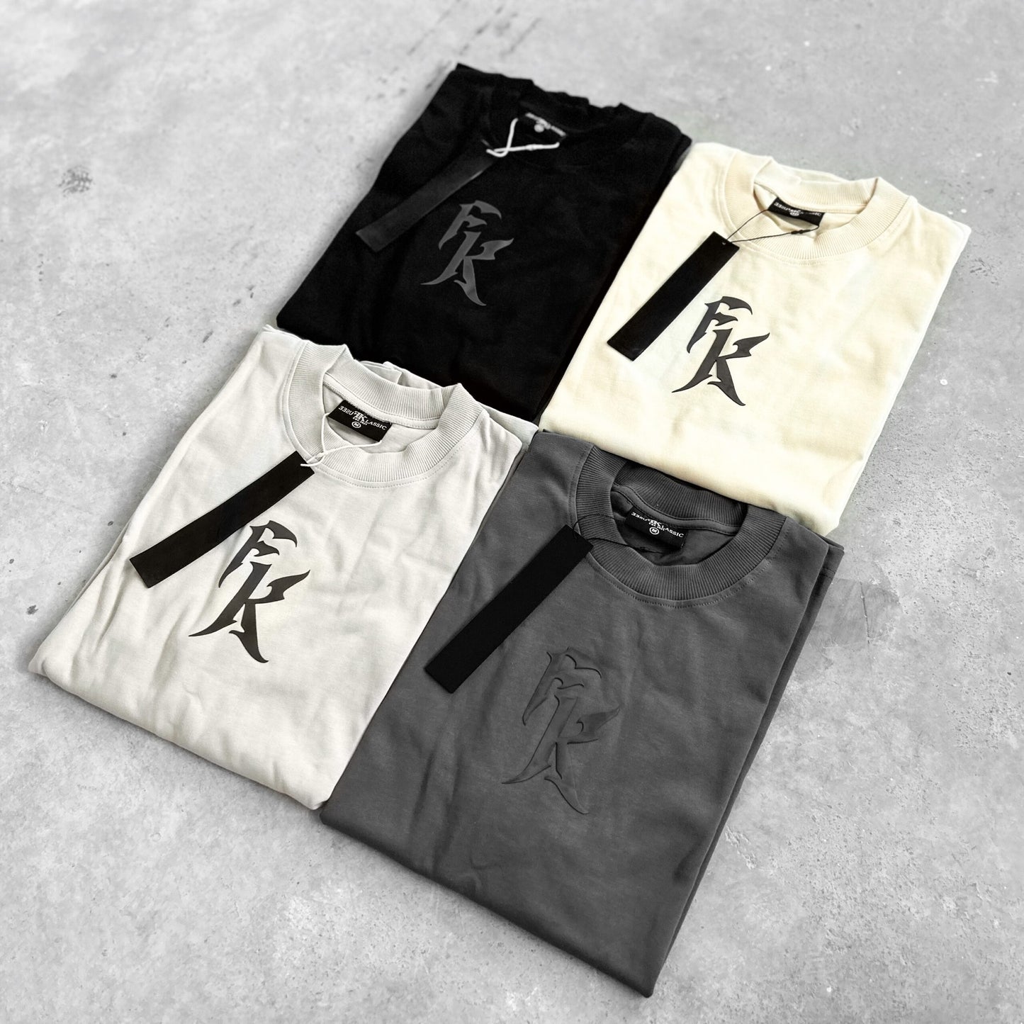 Futurekind : S23 Signature Logo Tee Grey