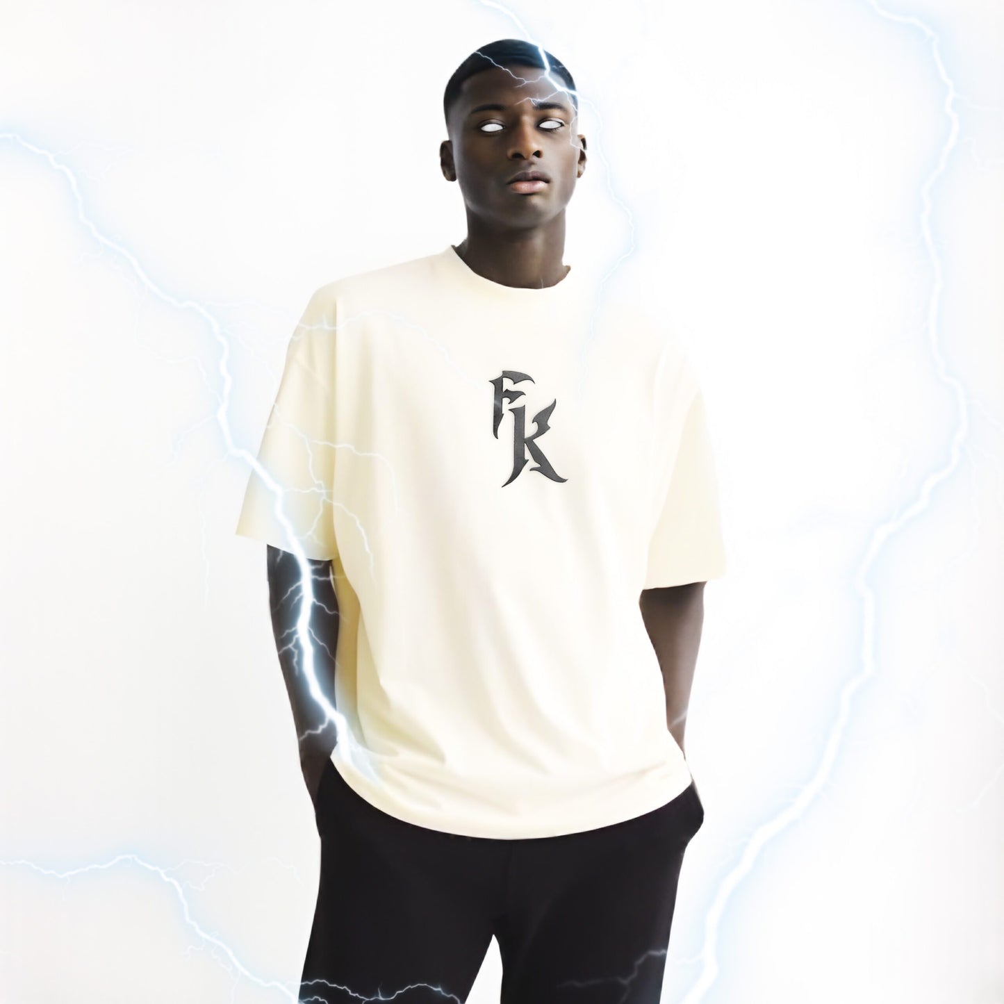 Futurekind : S23 Signature Logo Tee Cream