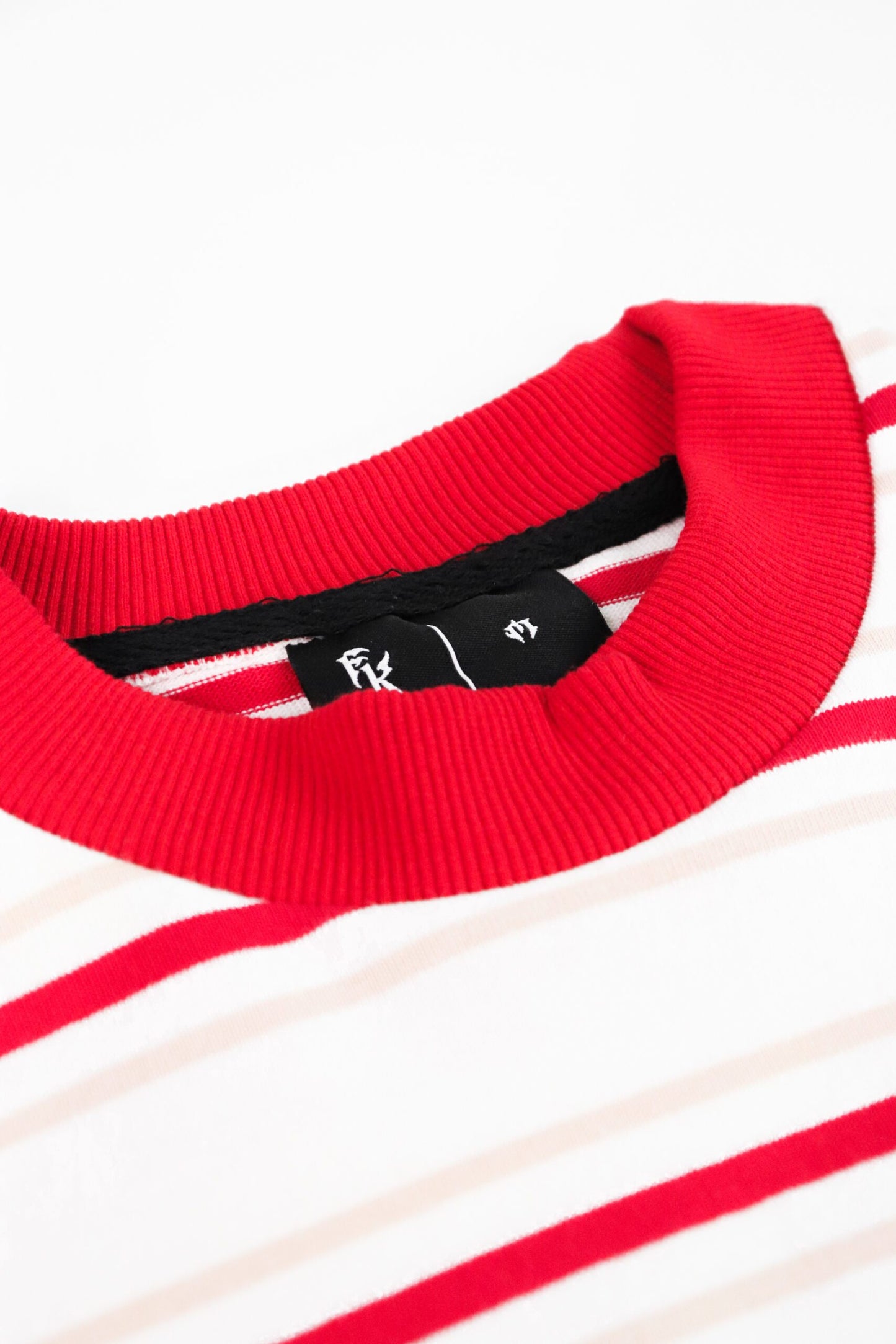 Futurekind : Social Test Stripes Tee Red