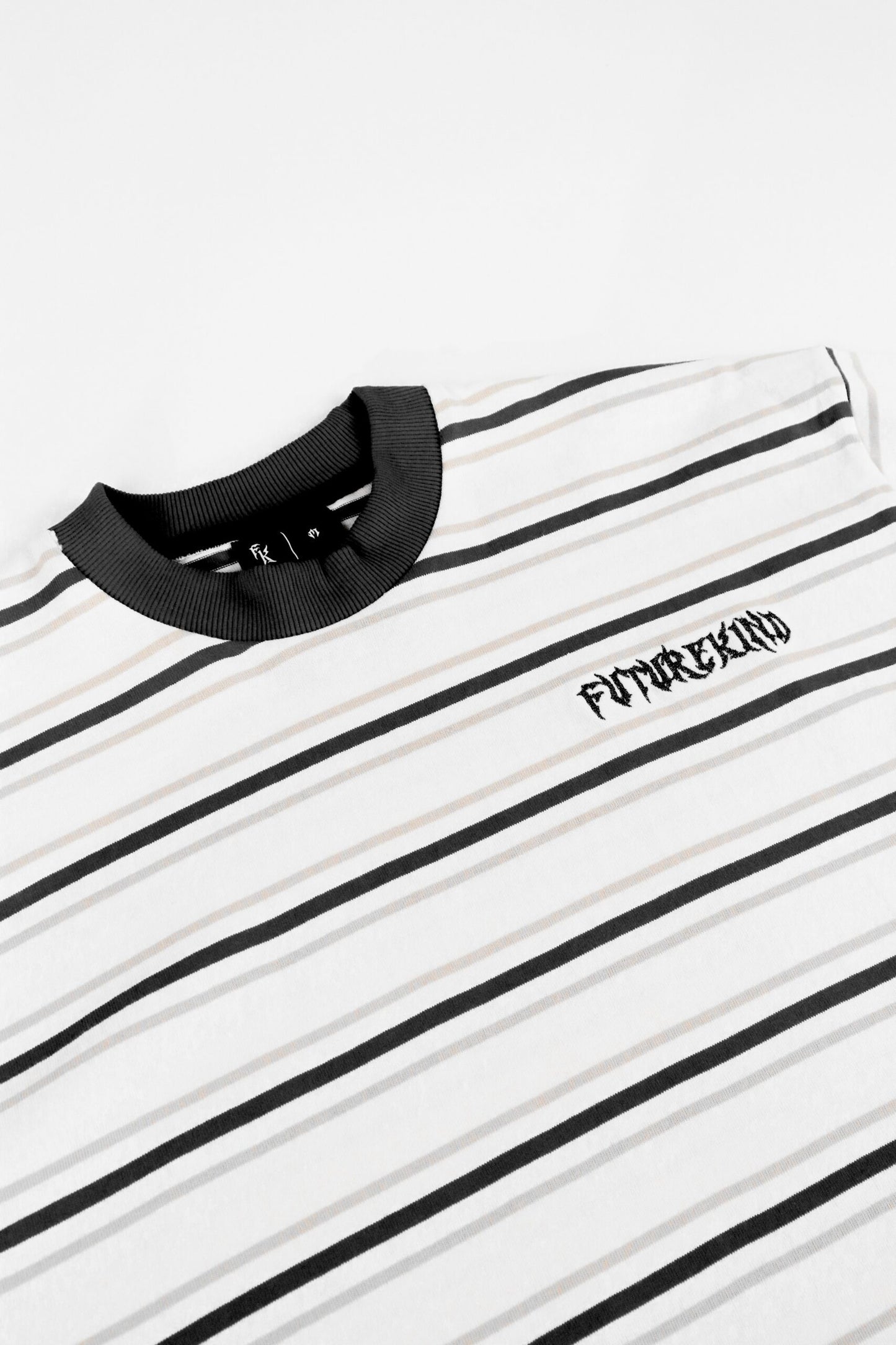 Futurekind : Social Test Stripes Tee Black