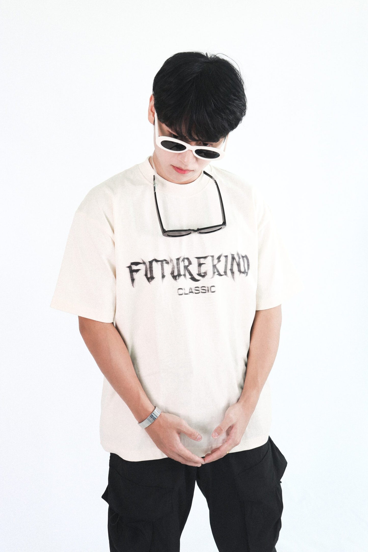 Futurekind : Classic Tee Off White