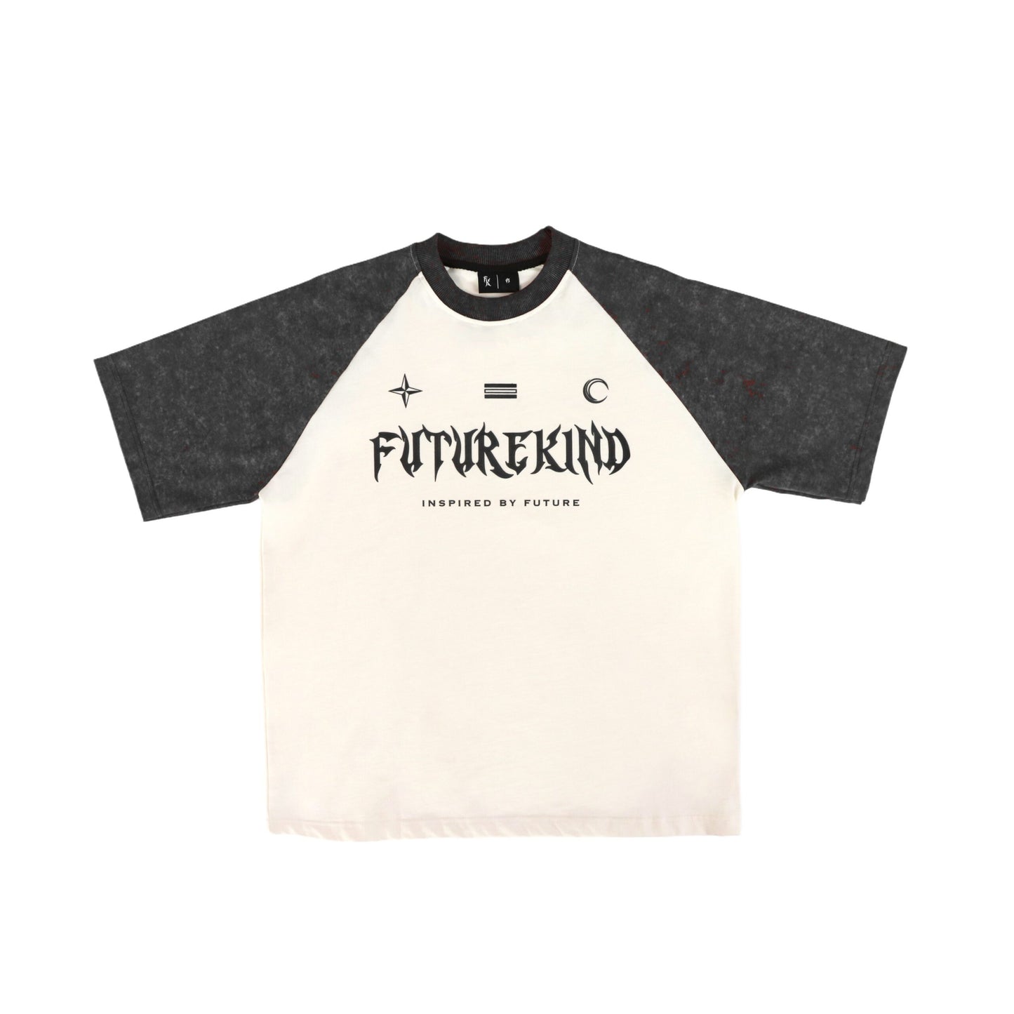 Futurekind : Social Test Retro Washed Tee Black