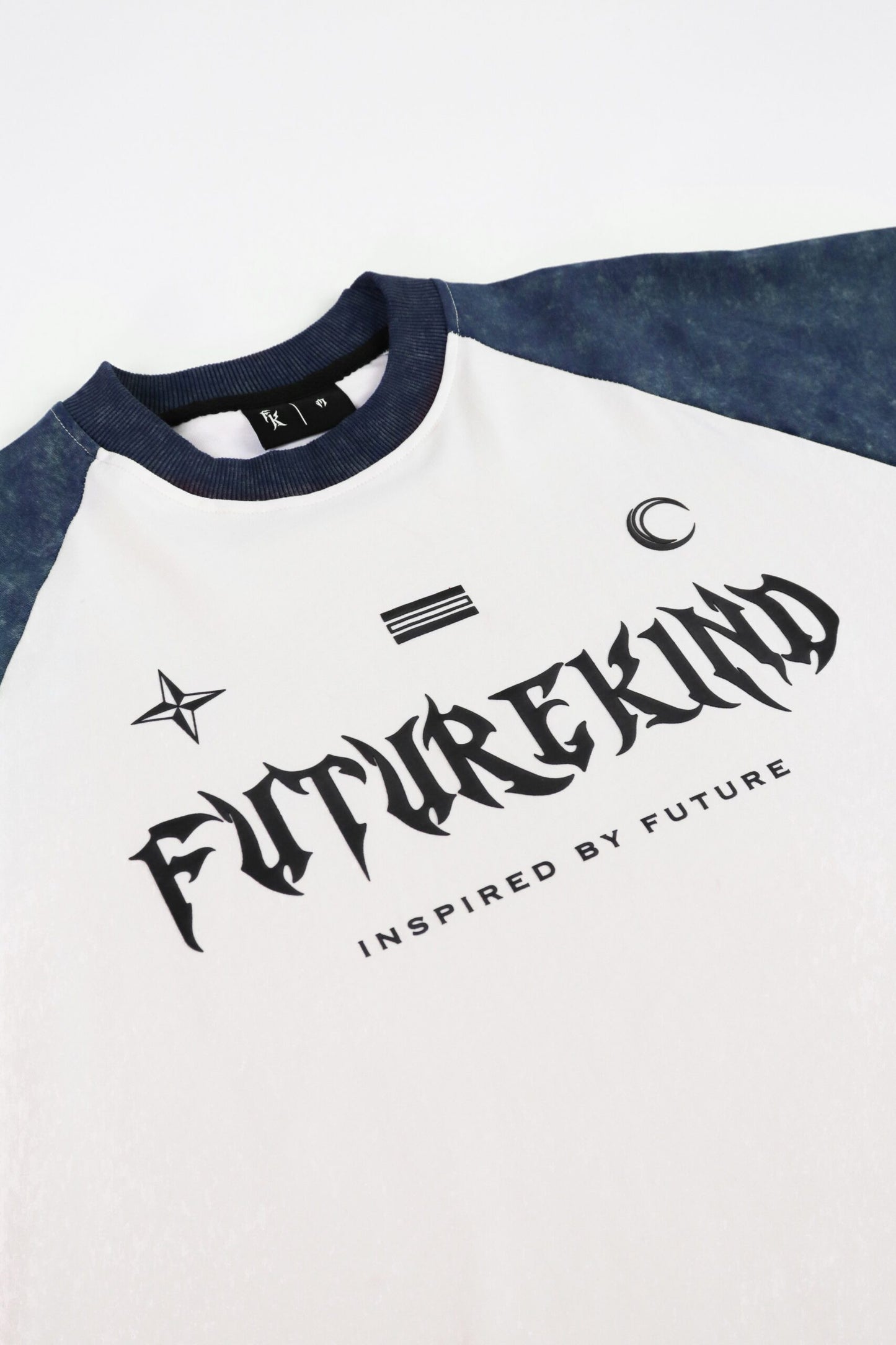 Futurekind : Social Test Retro Washed Tee Blue