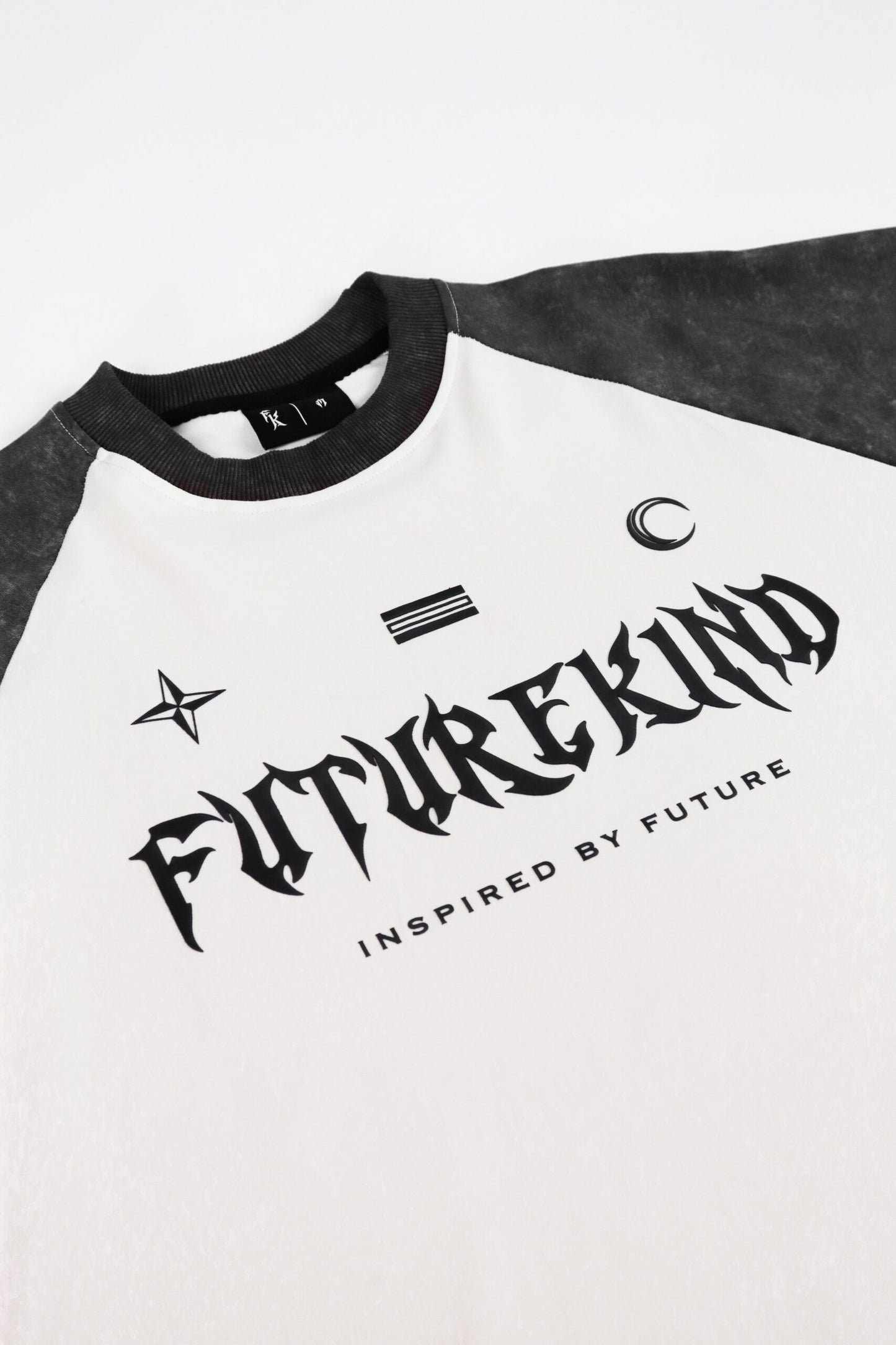 Futurekind : Social Test Retro Washed Tee Black