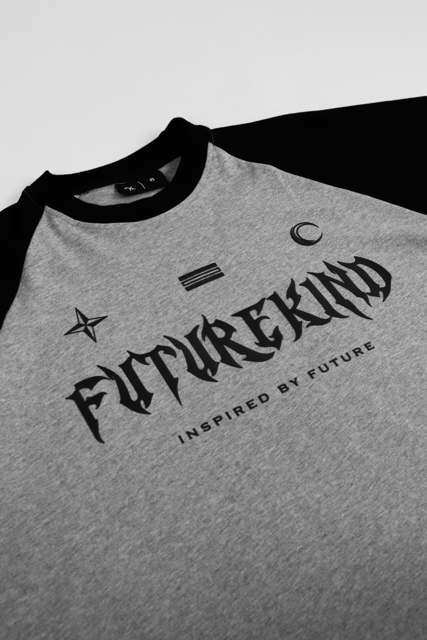 Futurekind : Social Test Retro Melange Tee Black