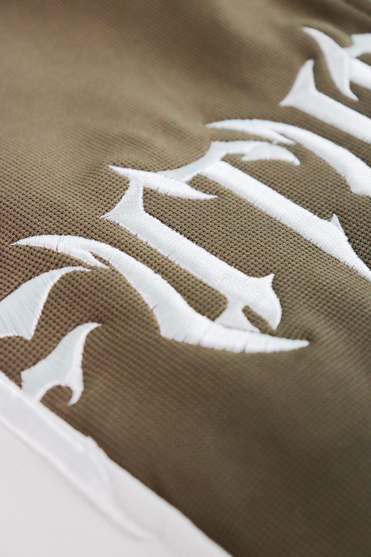 Futurekind : Social Test Embroidery Polo Shirt Khaki
