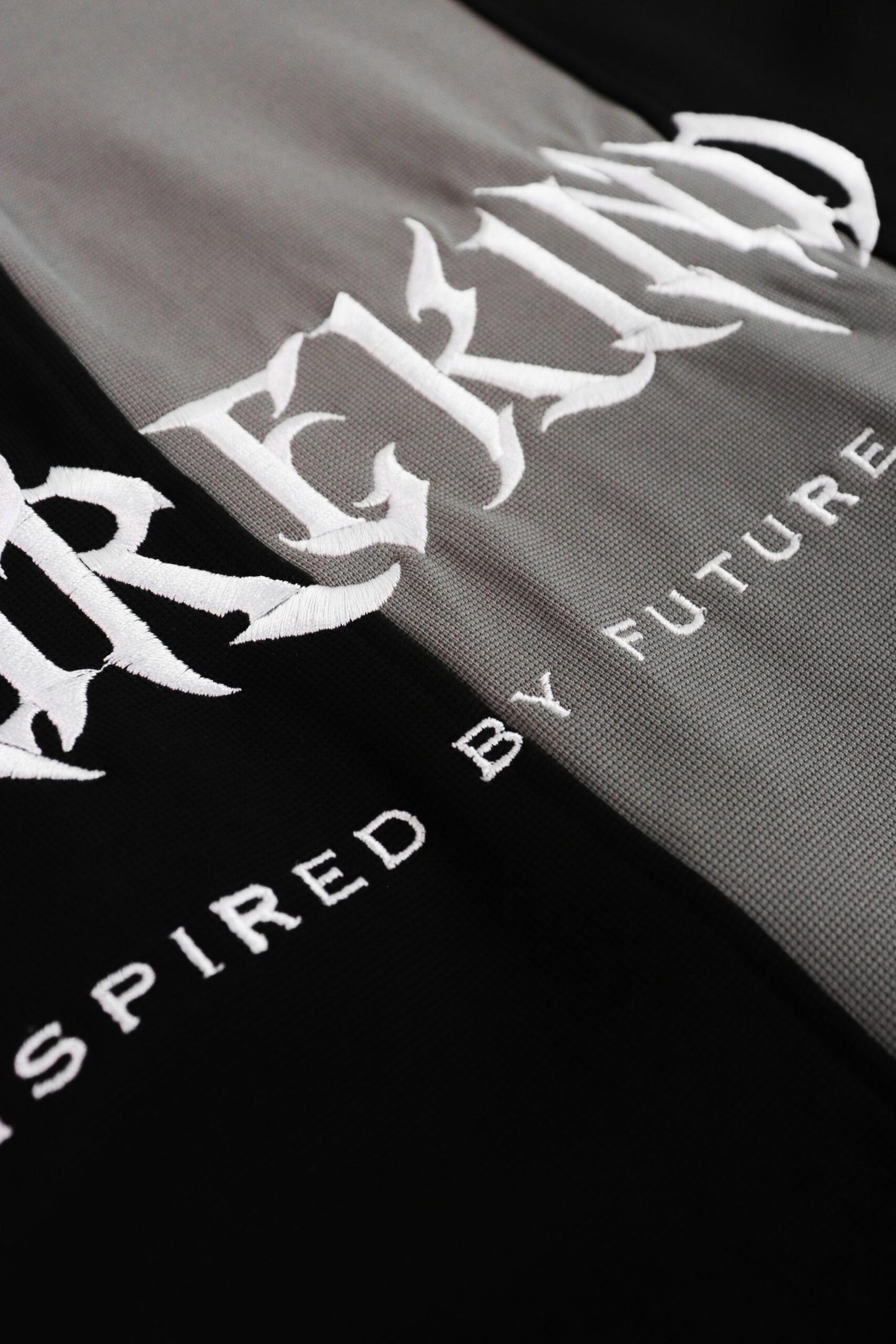 Futurekind : Social Test Embroidery Polo Shirt Black
