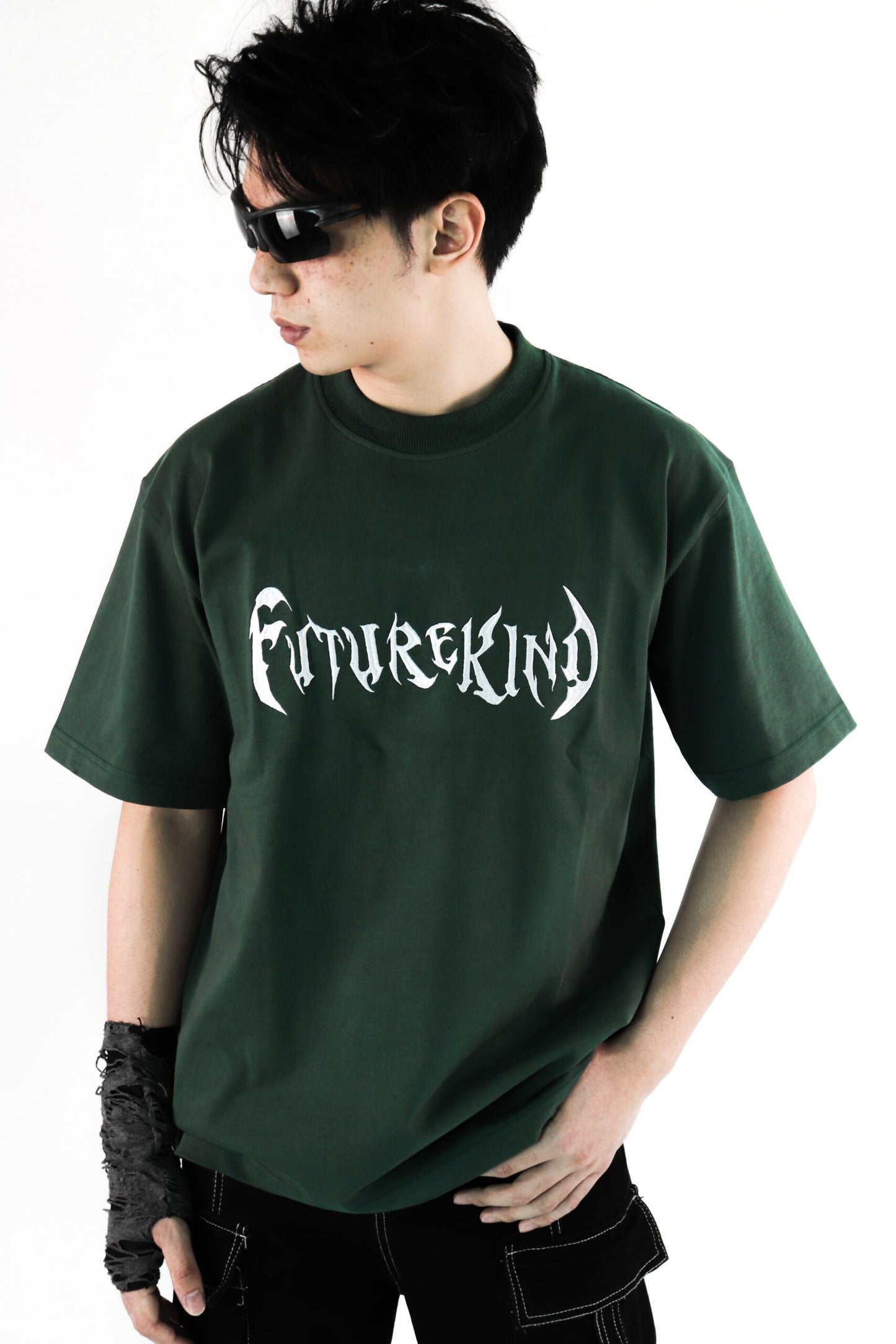 Futurekind : Trap ERA Embroid Logo Tee Green
