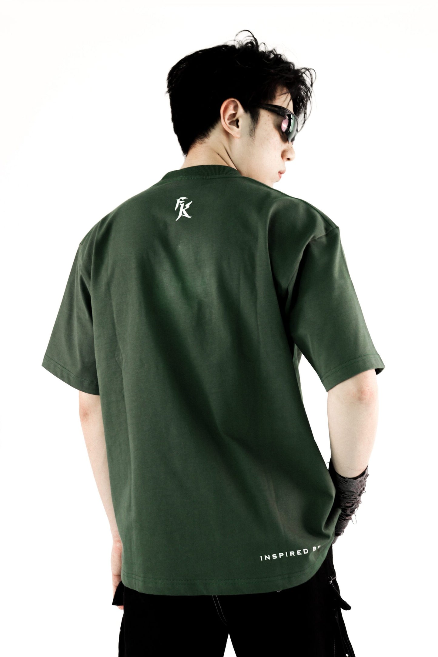 Futurekind : Trap ERA Embroid Logo Tee Green