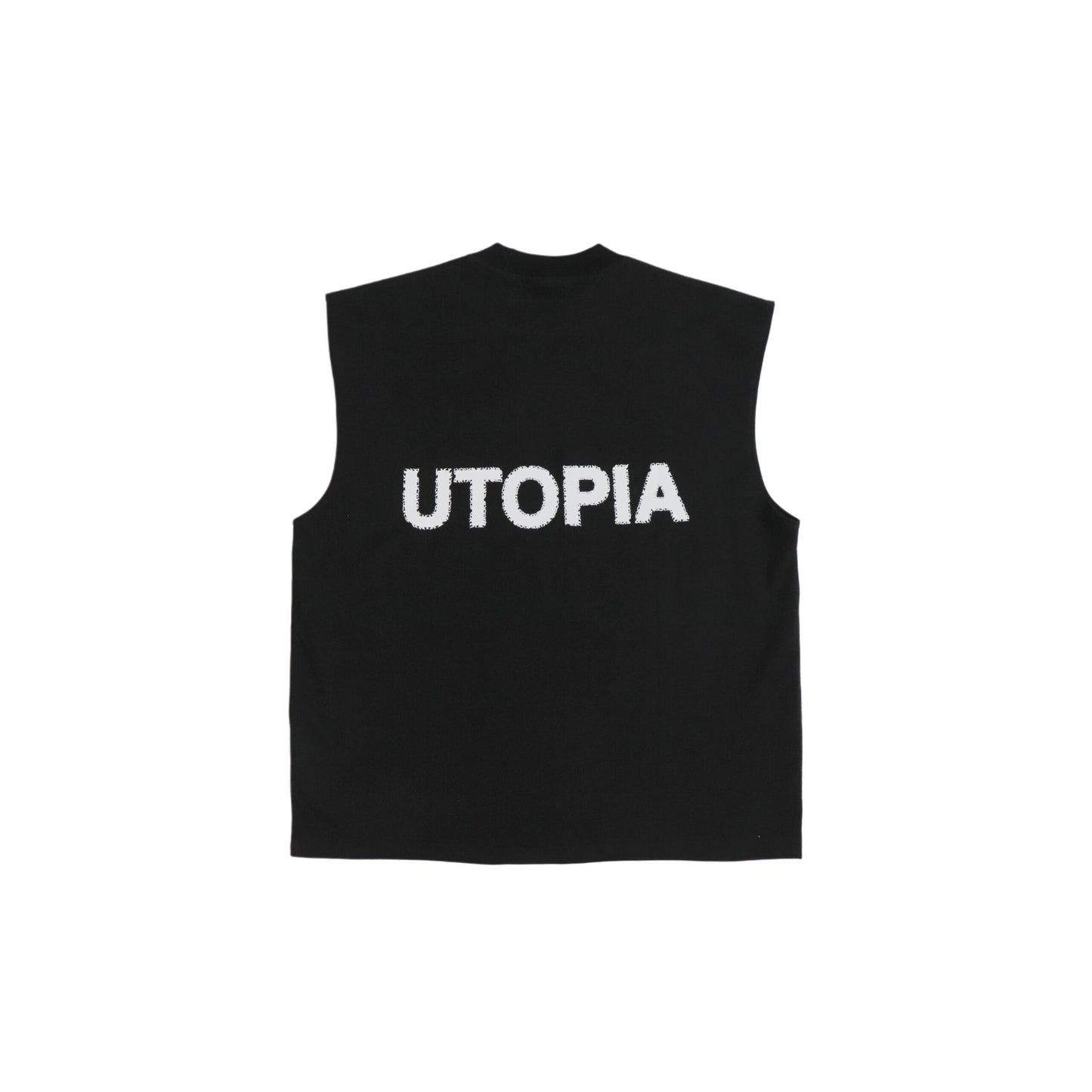 Futurekind : Utopia Third Eyes Non Sleeve Tee Black