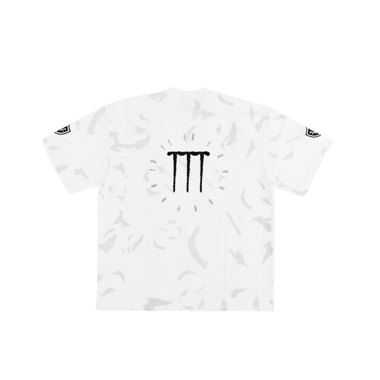Futurekind : Time Crack Double Badges Tee White