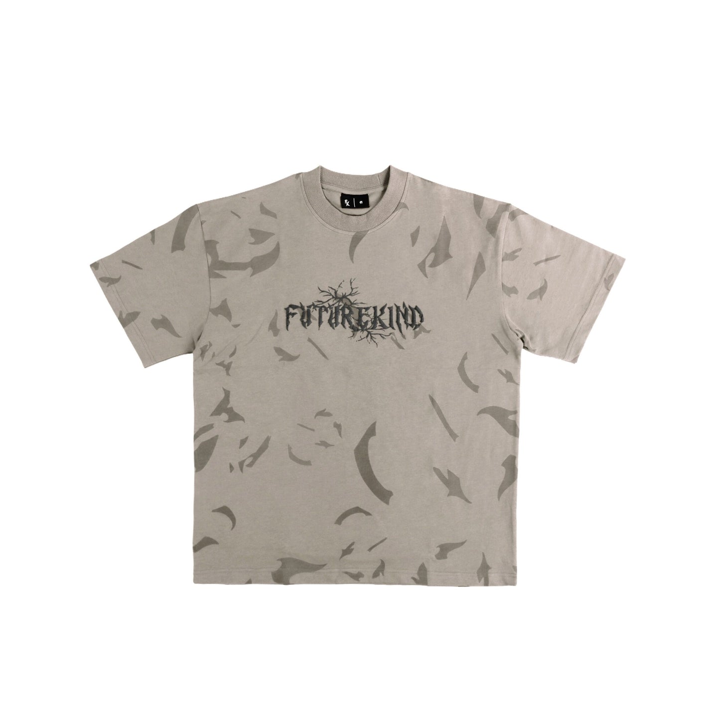 Futurekind : Time Crack Essential Tee Brown