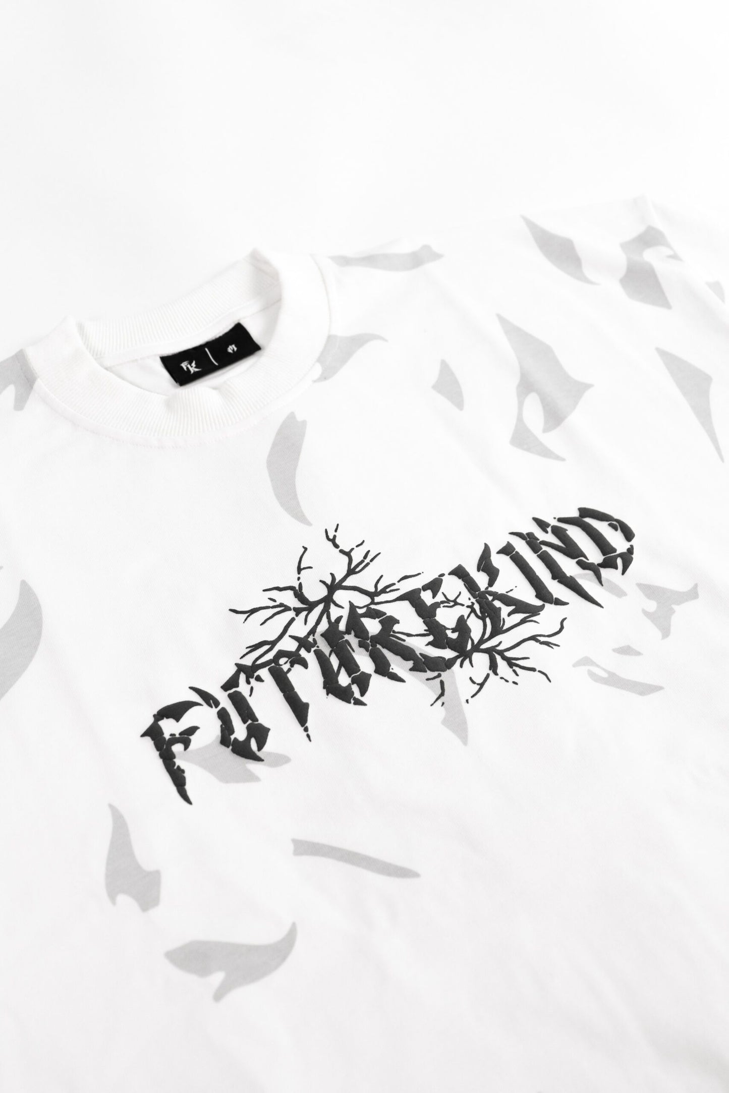 Futurekind : Time Crack Double Badges Tee White