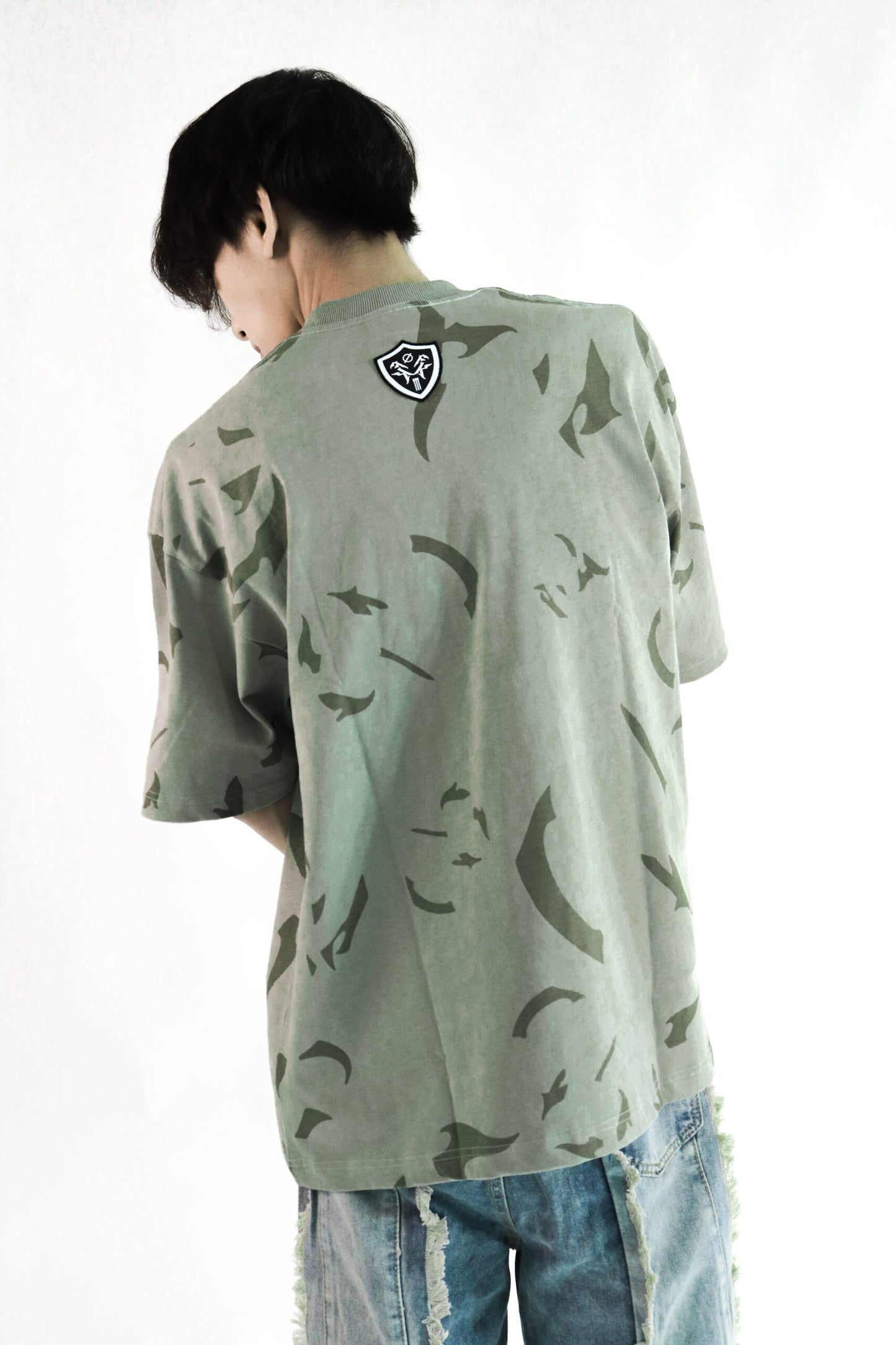 Futurekind : Time Crack Essential Tee Green