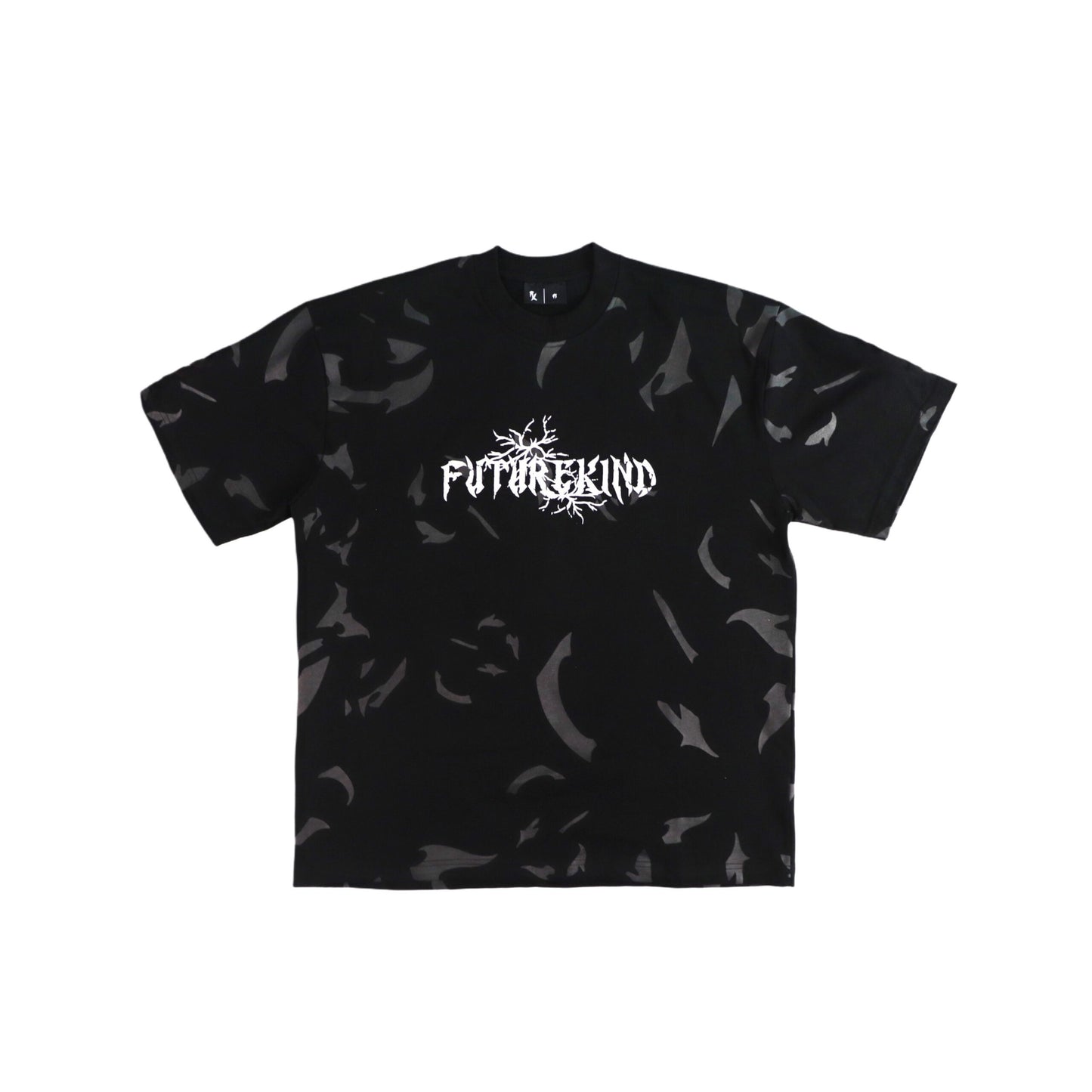 Futurekind : Time Crack Essential Tee Black