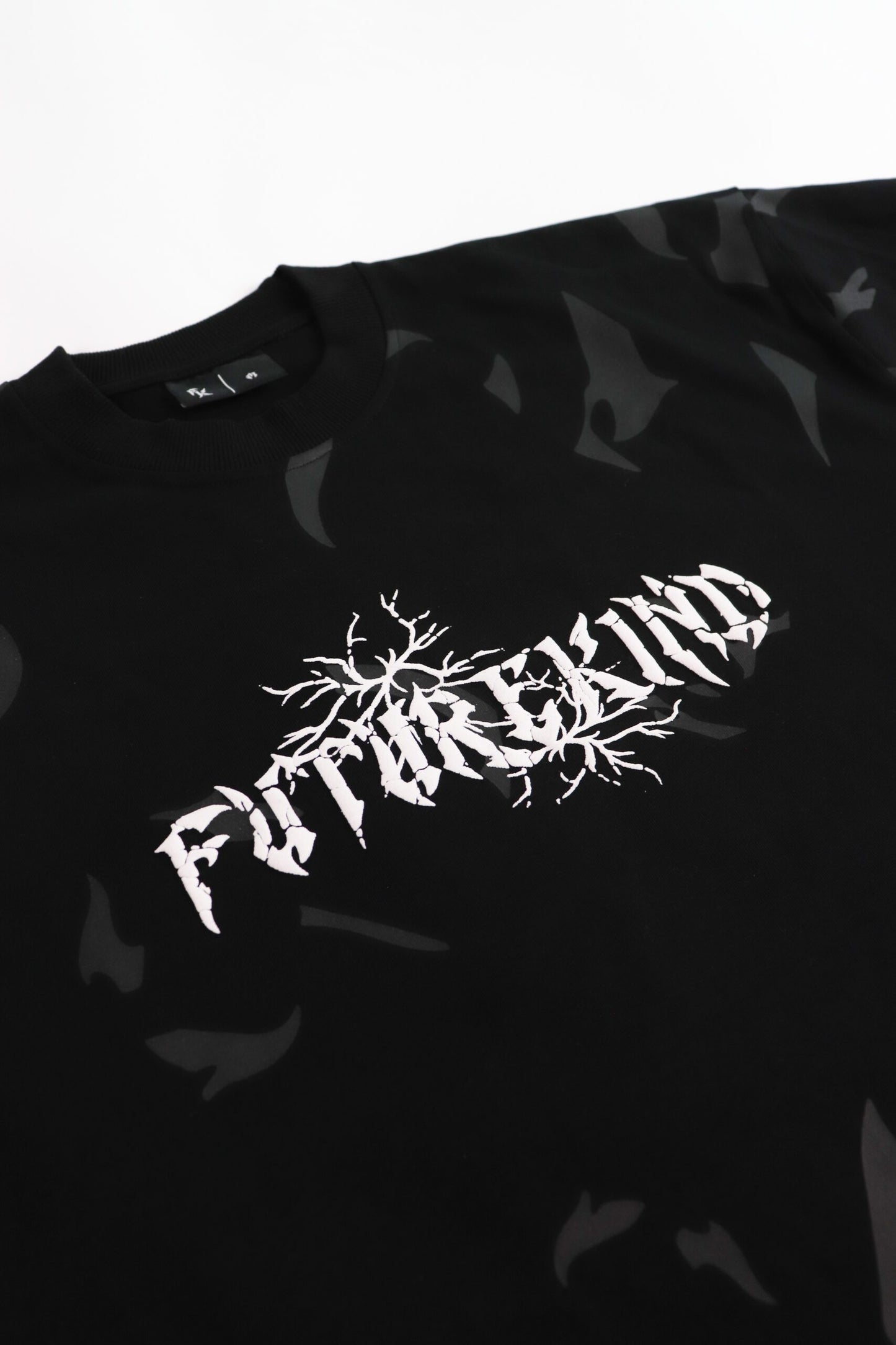 Futurekind : Time Crack Essential Tee Black