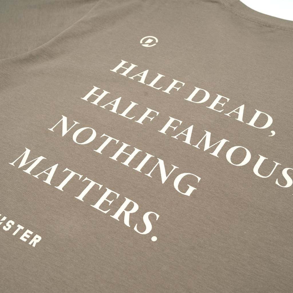 Dr Mister : HDHF Skullmark Broad Tee Brown