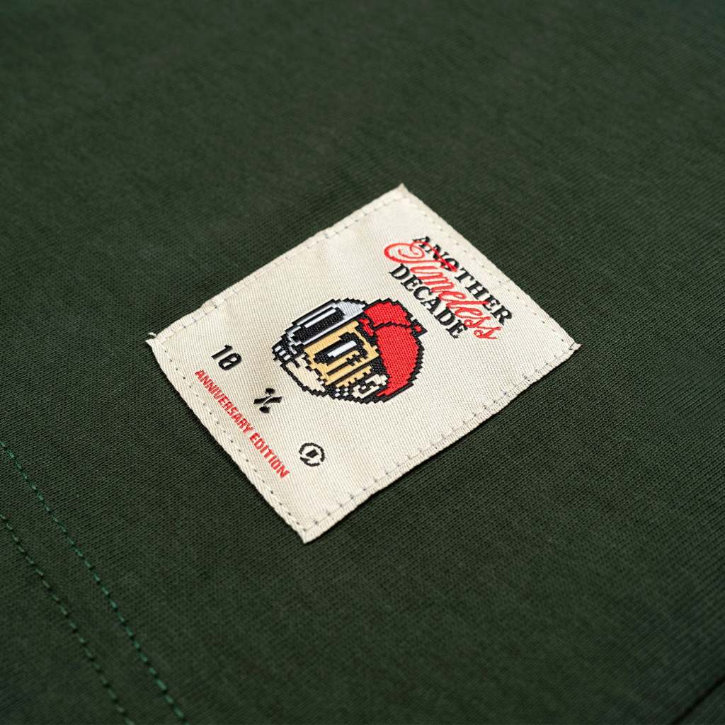 Dr Mister : HDHF Jolly Roger Broad Tee Green