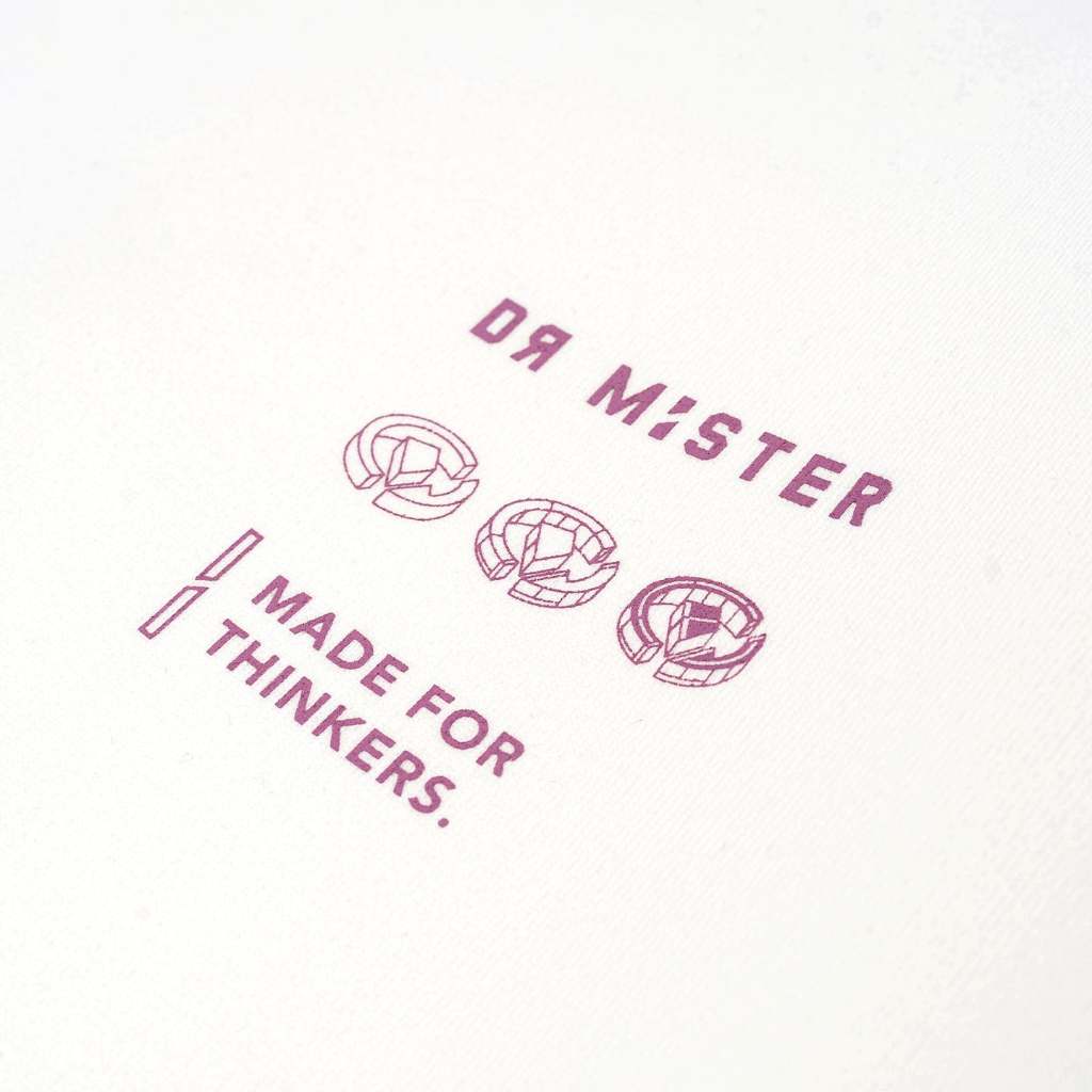 Dr Mister : Complex Sweatshirt White